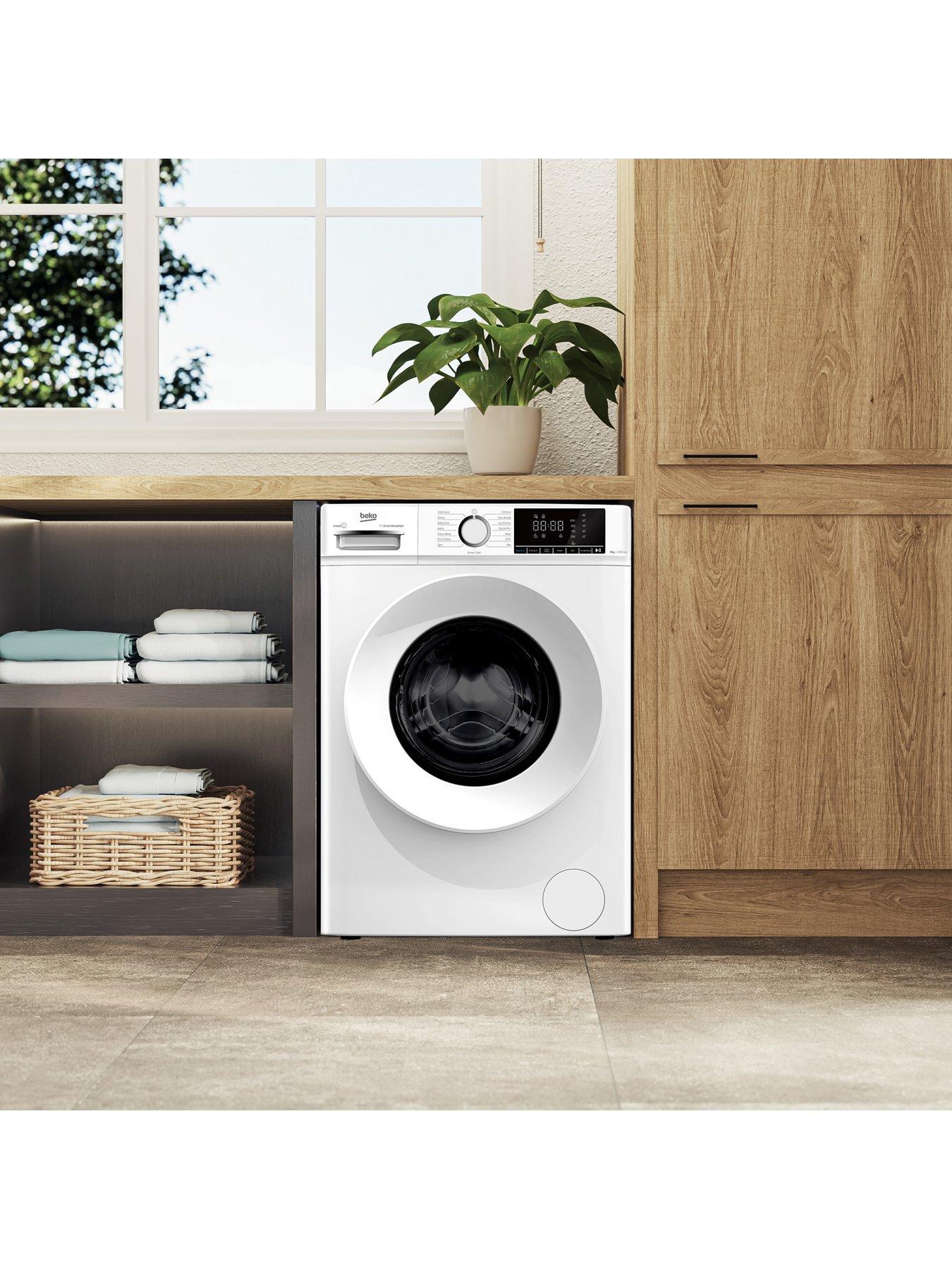 Image 4 of 4 of Beko BW1O3821W 1200 rpm Washing Machine White
