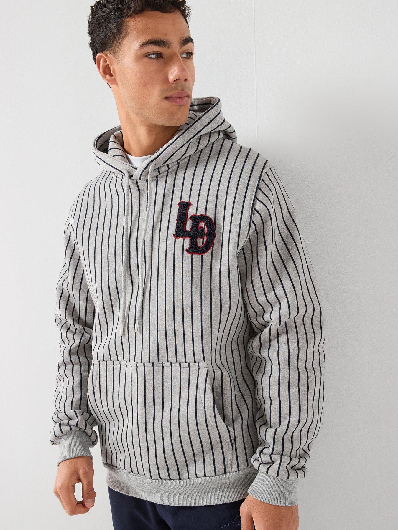 les-deux-brady-ld-patch-pinstripe-overhead-hoodie-grey