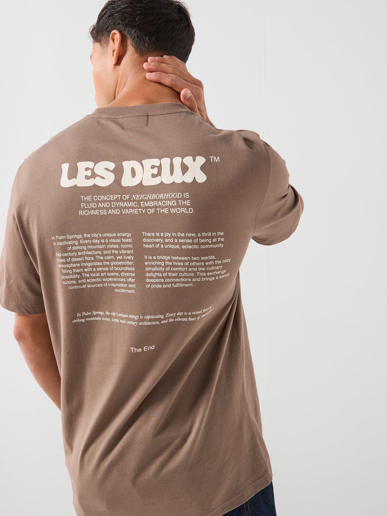 les-deux-ben-dynamic-back-print-regular-fit-t-shirt-brown