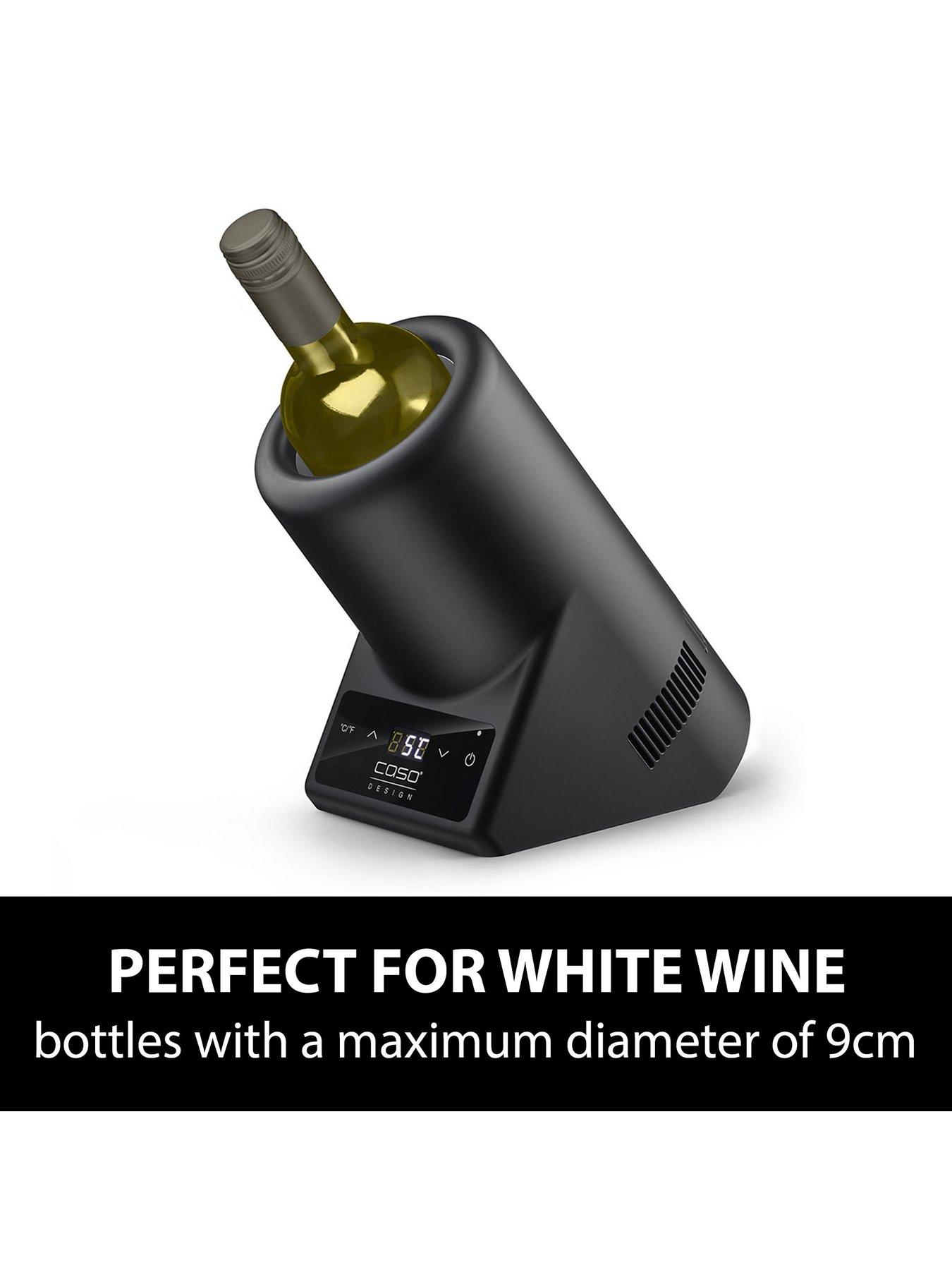  image of caso-design-vinocase-tabletop-wine-cooler--nbspblack