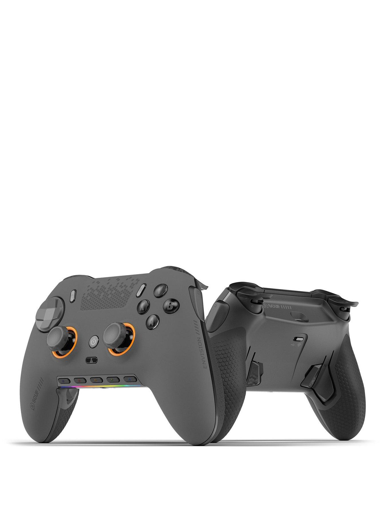  image of scuf-envision-pro-2025-wireless-gaming-controller-for-pc-steel-gray