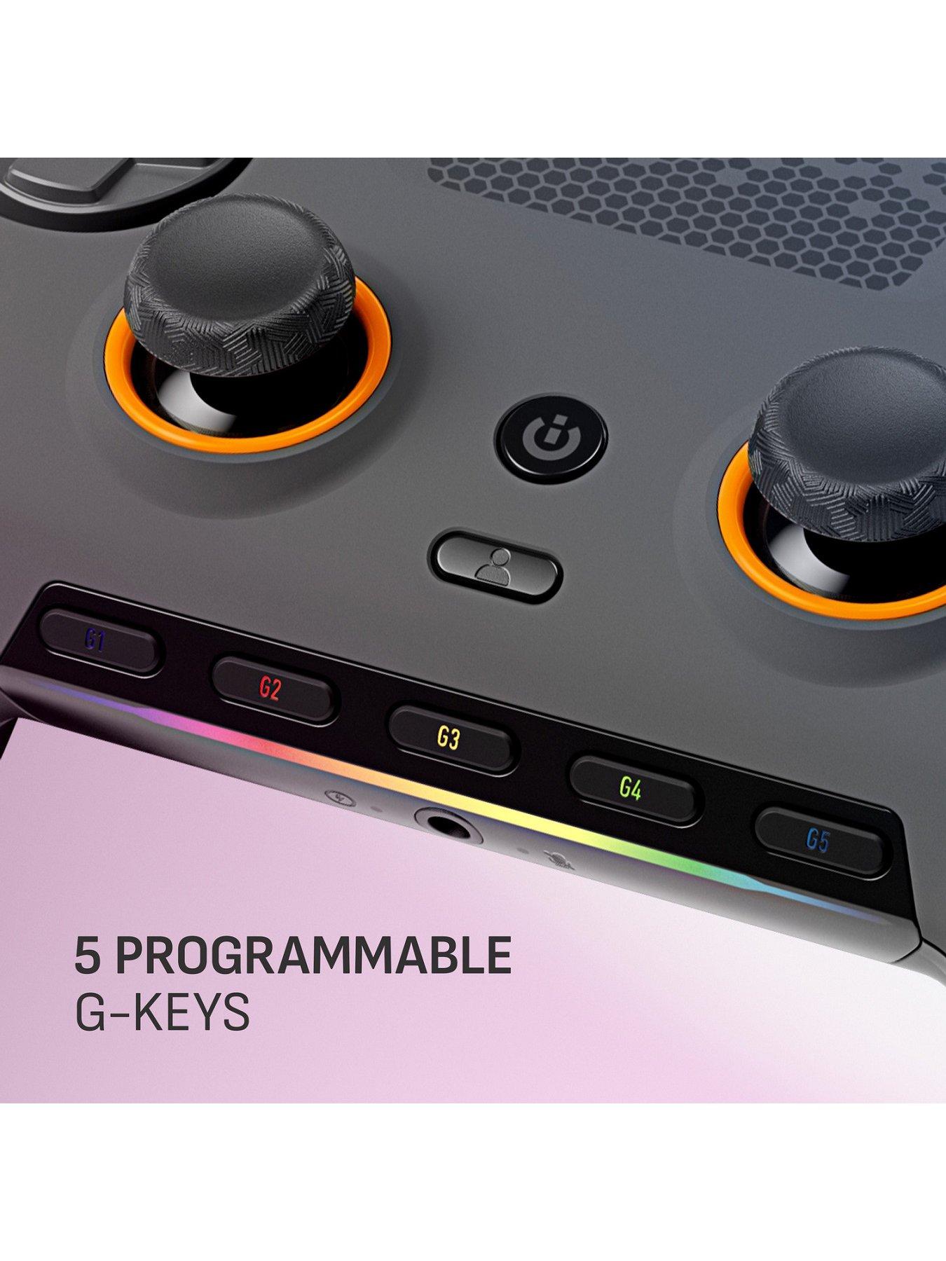  image of scuf-envision-pro-2025-wireless-gaming-controller-for-pc-steel-gray