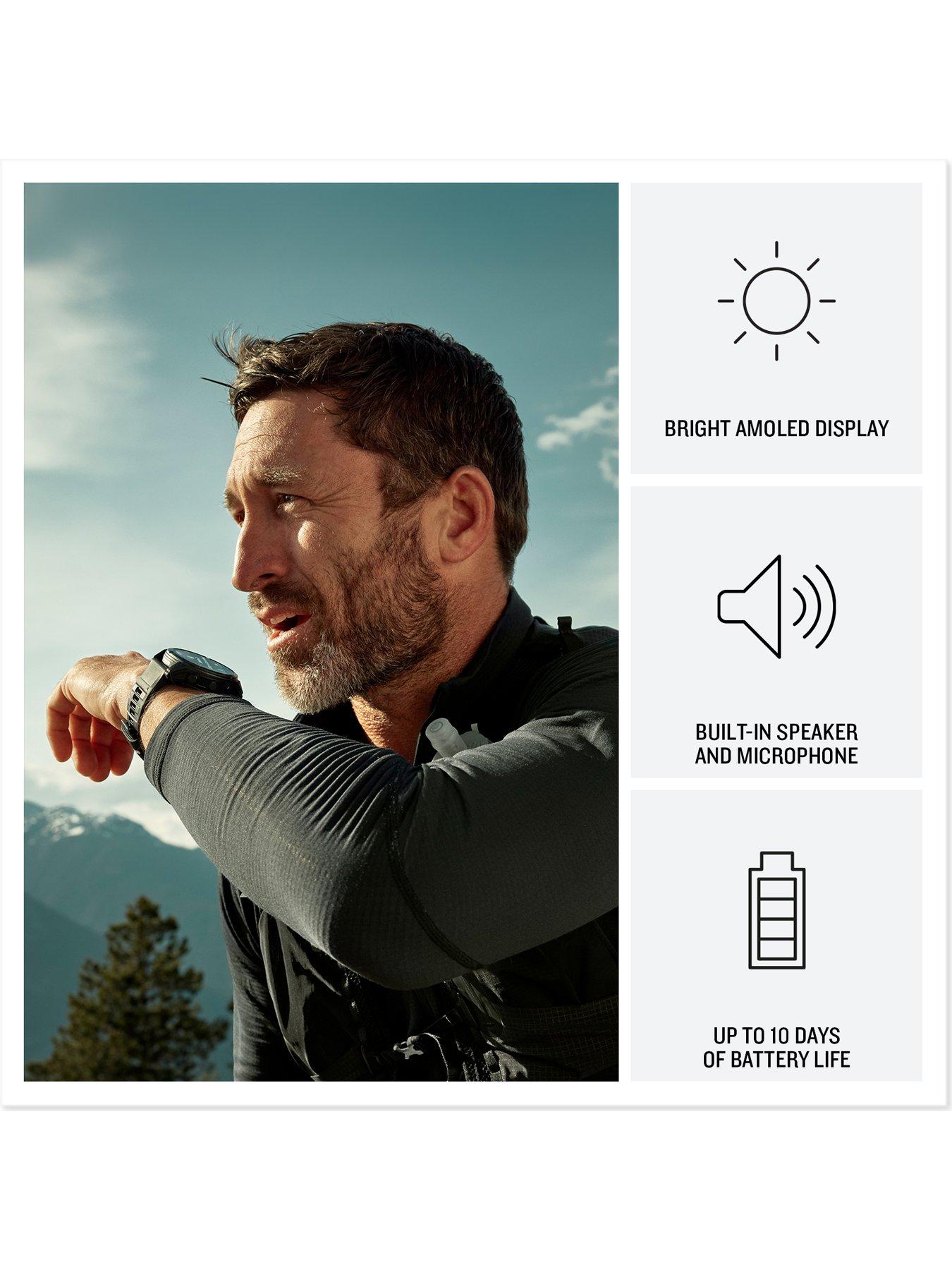 Image 3 of 7 of Garmin fenix 8 Pro 47mm, LTE, Sapphire, Titanium - Graphite
