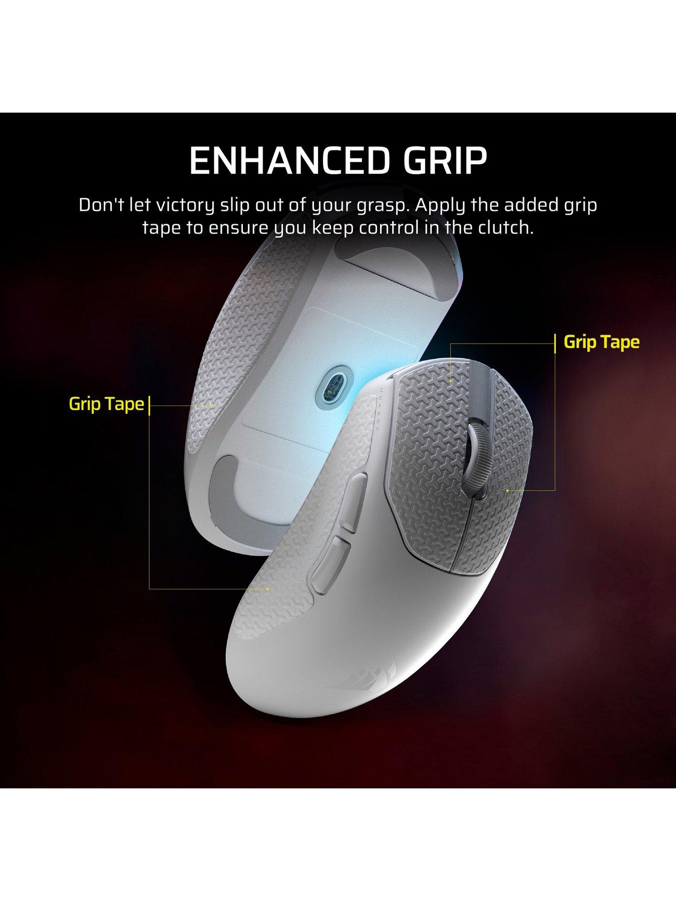  image of corsair-sabre-v2-pro-ultralight-wireless-gaming-mouse-white