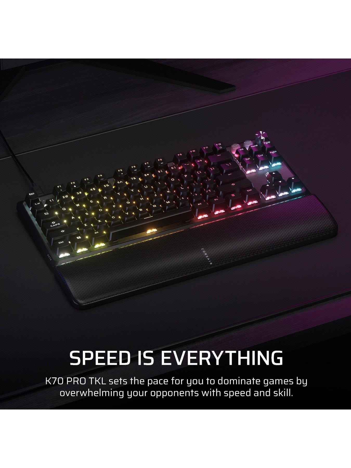  image of corsair-k70-pro-tkl-hall-effect-gaming-keyboard