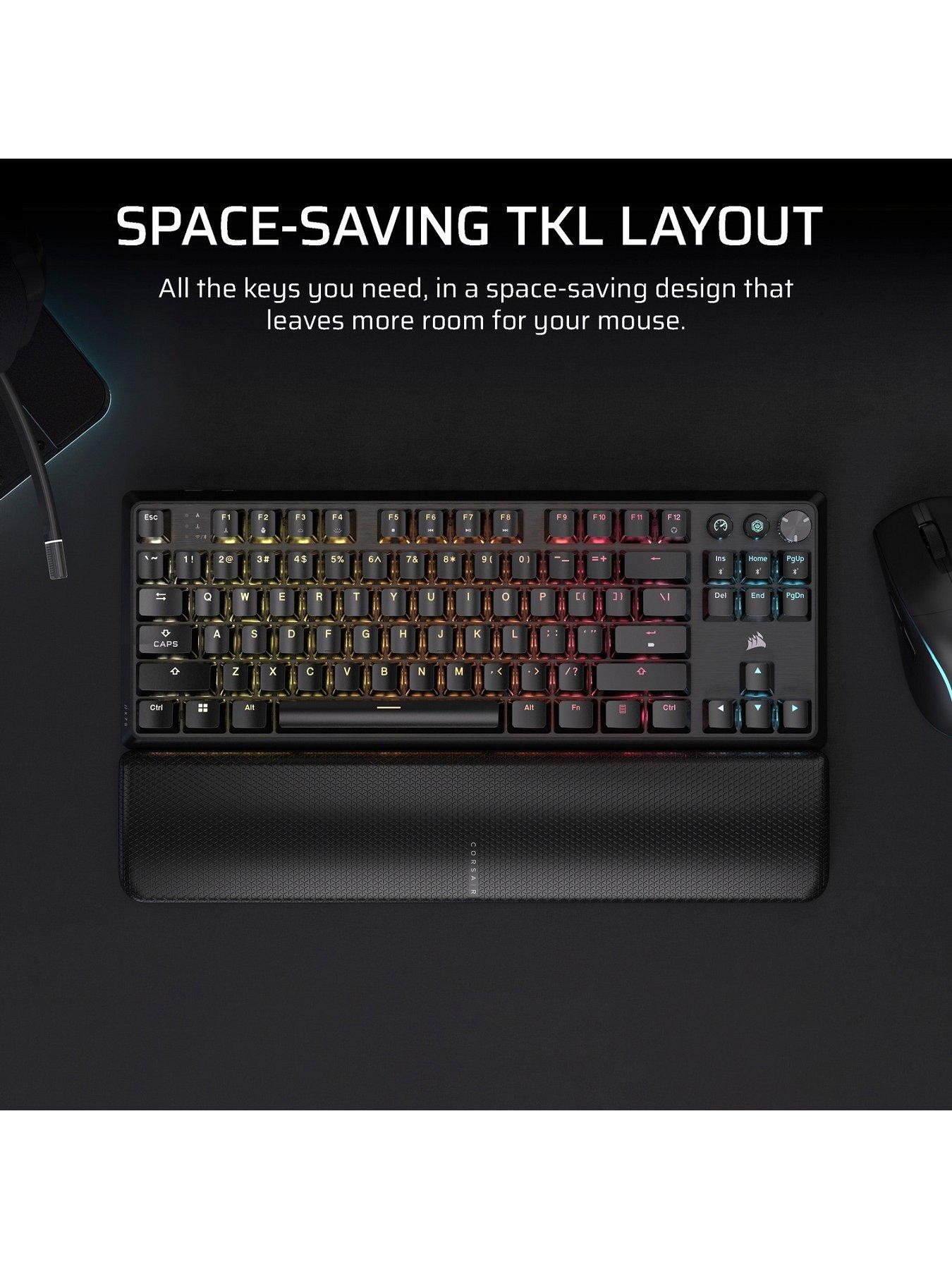 Image 3 of 7 of CORSAIR CORSAIR K70 CORE TKL WIRELESS RGB Gaming Keyboard