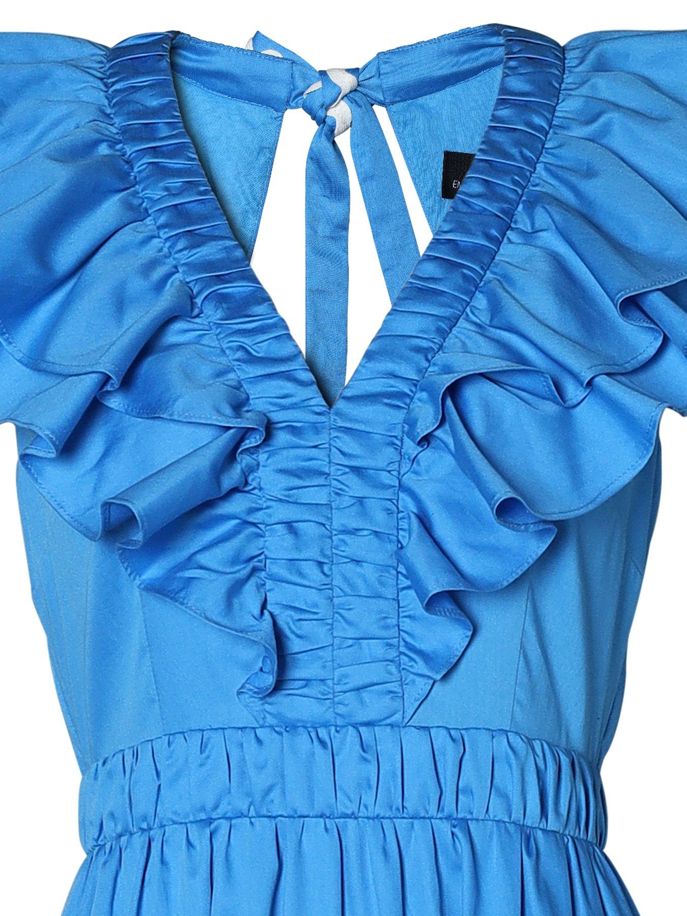 Image 5 of 5 of Emily Lovelock Marissa Dress - Blue