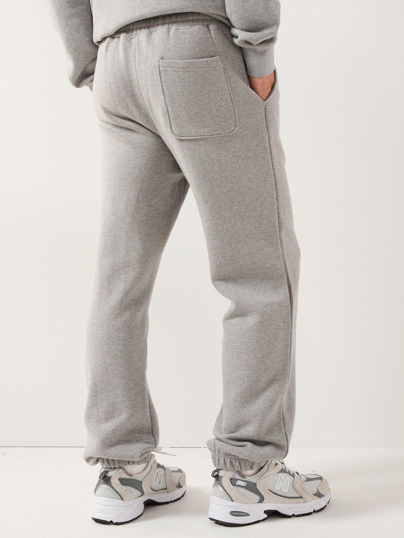 Image 2 of 5 of Double A by Wood Wood Cal Coin Logo Cuff Joggers - Light Grey