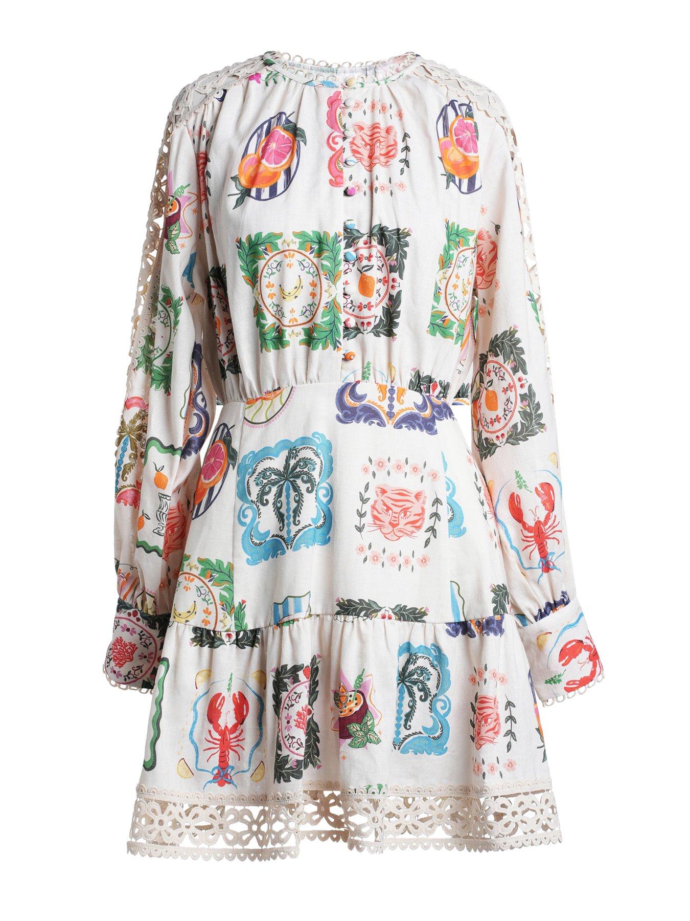  image of emily-lovelock-elora-print-dress-white