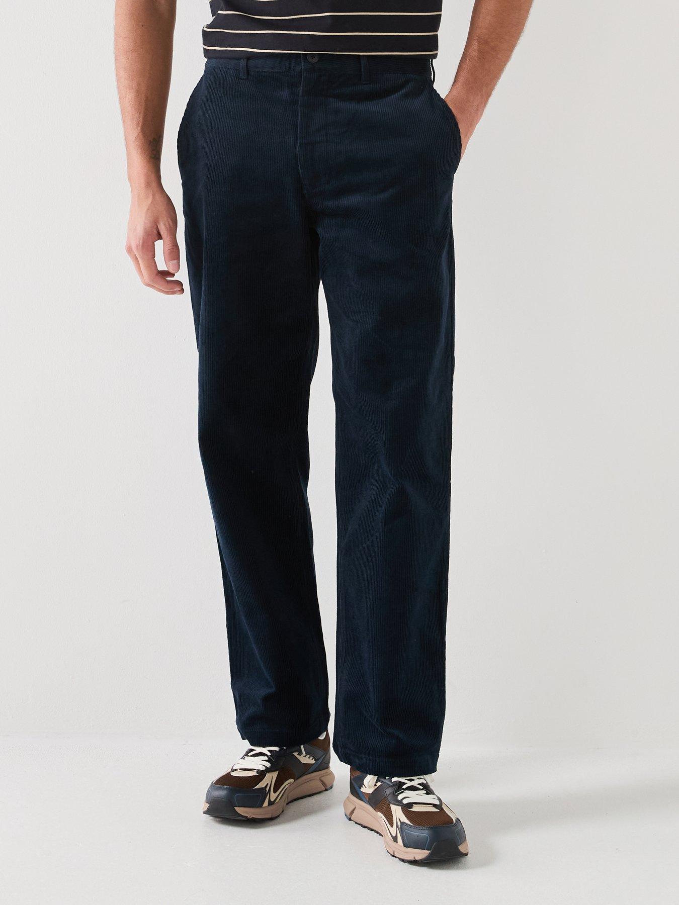 Double A by Wood Wood Silas Trousers - Navy