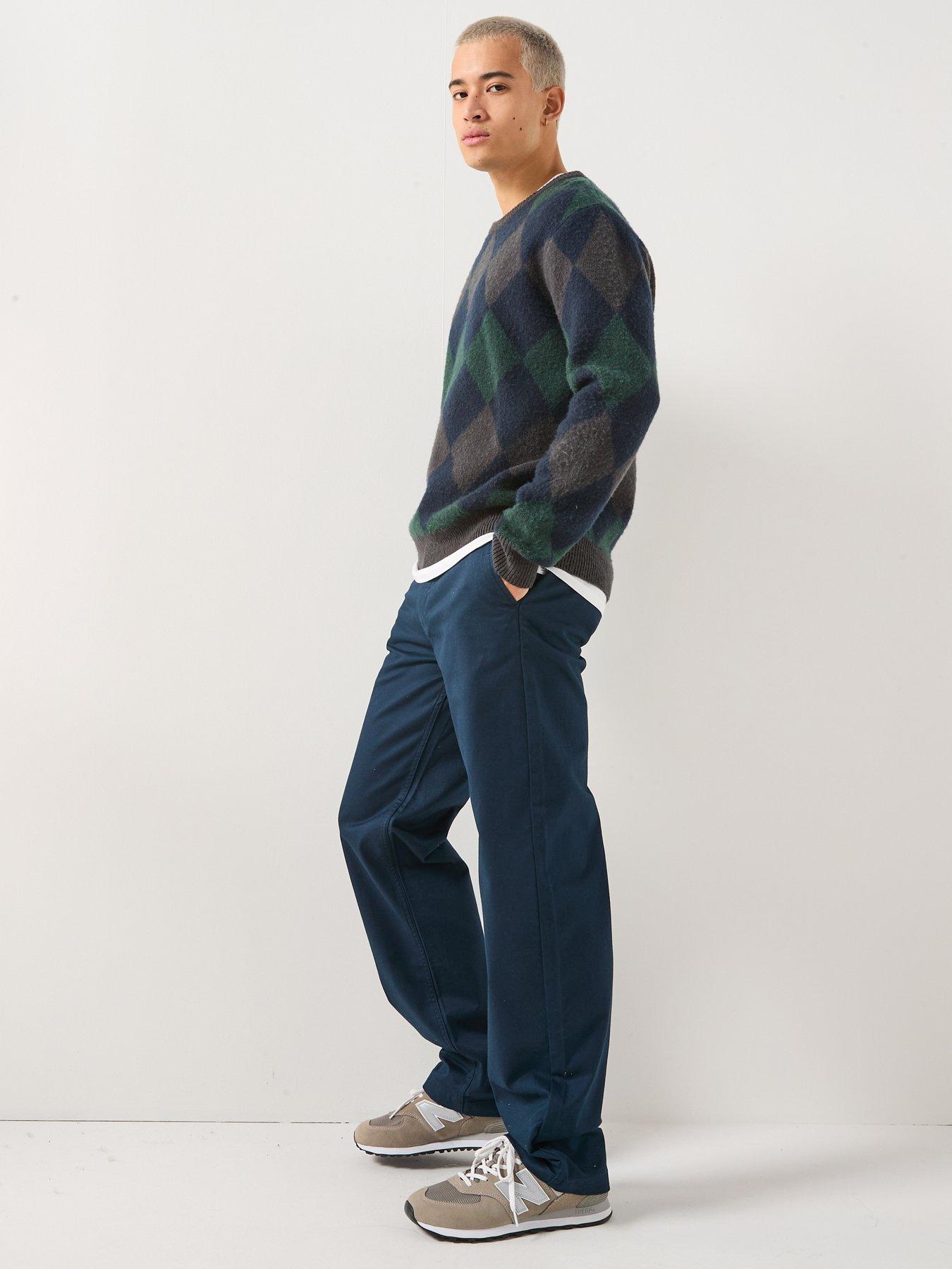  image of double-a-by-wood-wood-silas-chinos-navy