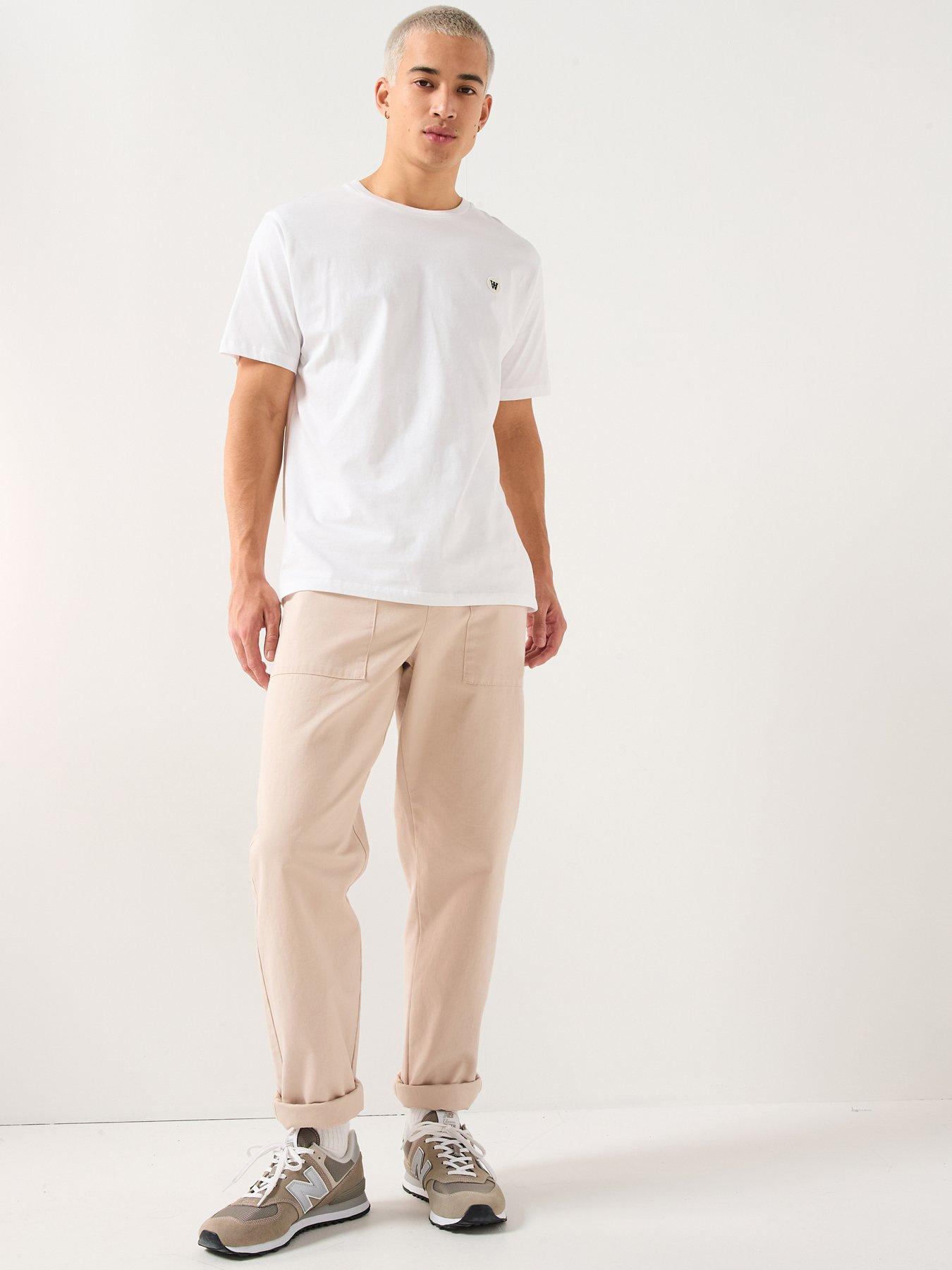  image of double-a-by-wood-wood-ace-coin-logo-t-shirt-white