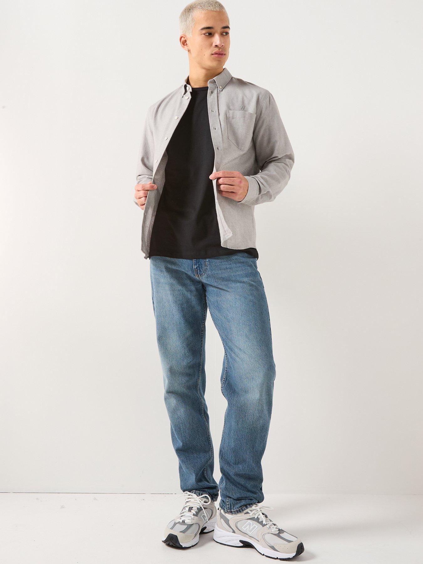  image of double-a-by-wood-wood-ace-coin-logo-t-shirt-black