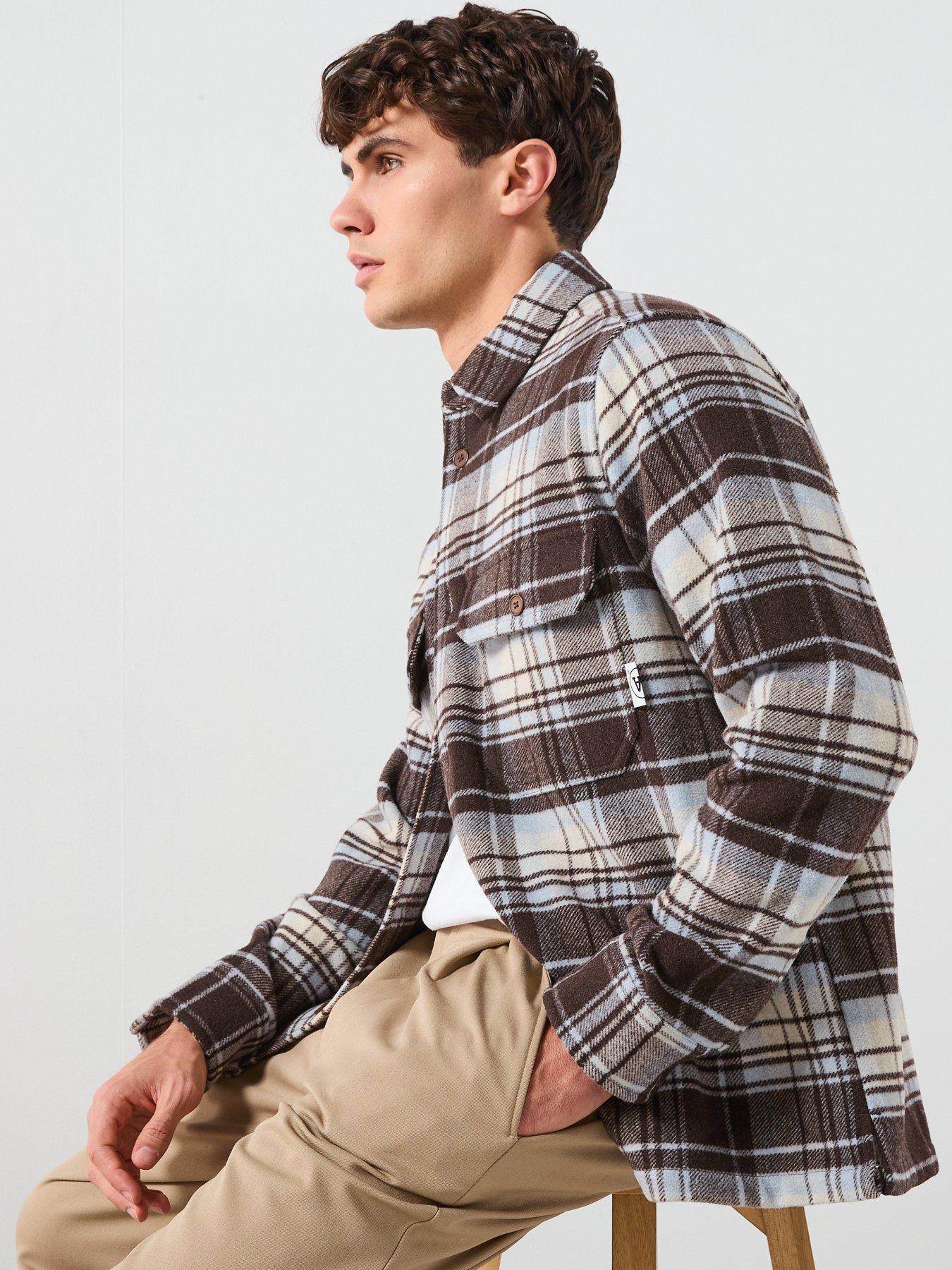Image 6 of 6 of Double A by Wood Wood Overshirt - Brown