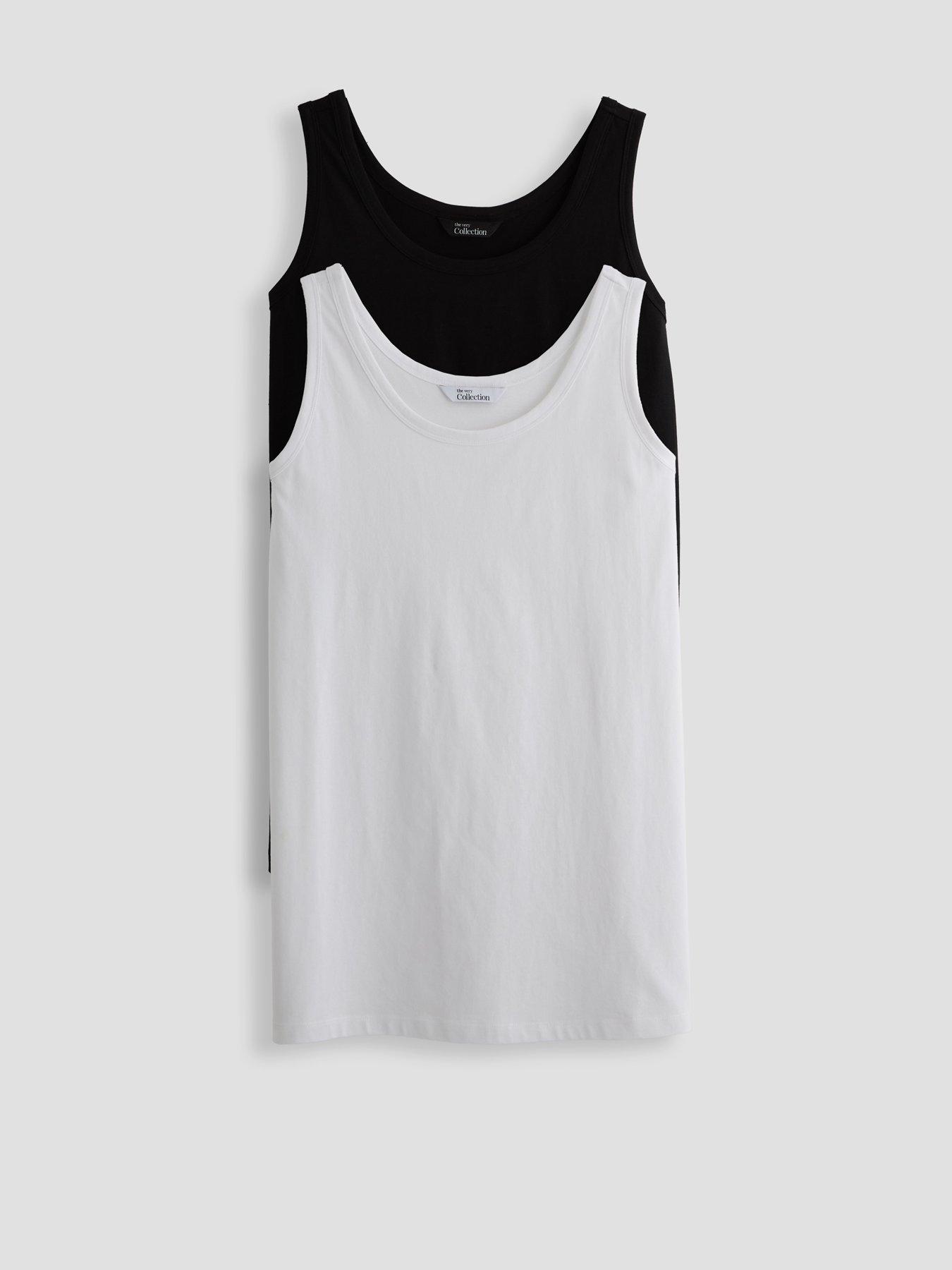 The Very Collection Curve 2 Pack Loose Fit Vest