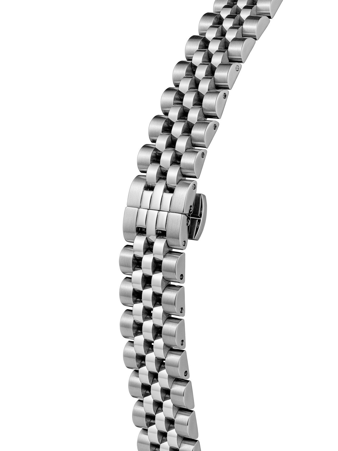 Image 5 of 7 of Vivienne Westwood Vivienne Westwood Little Seymour Ladies Quartz Watch Dusty Pink Sunray Dial Silver Stainless Steel Case and Bracelet