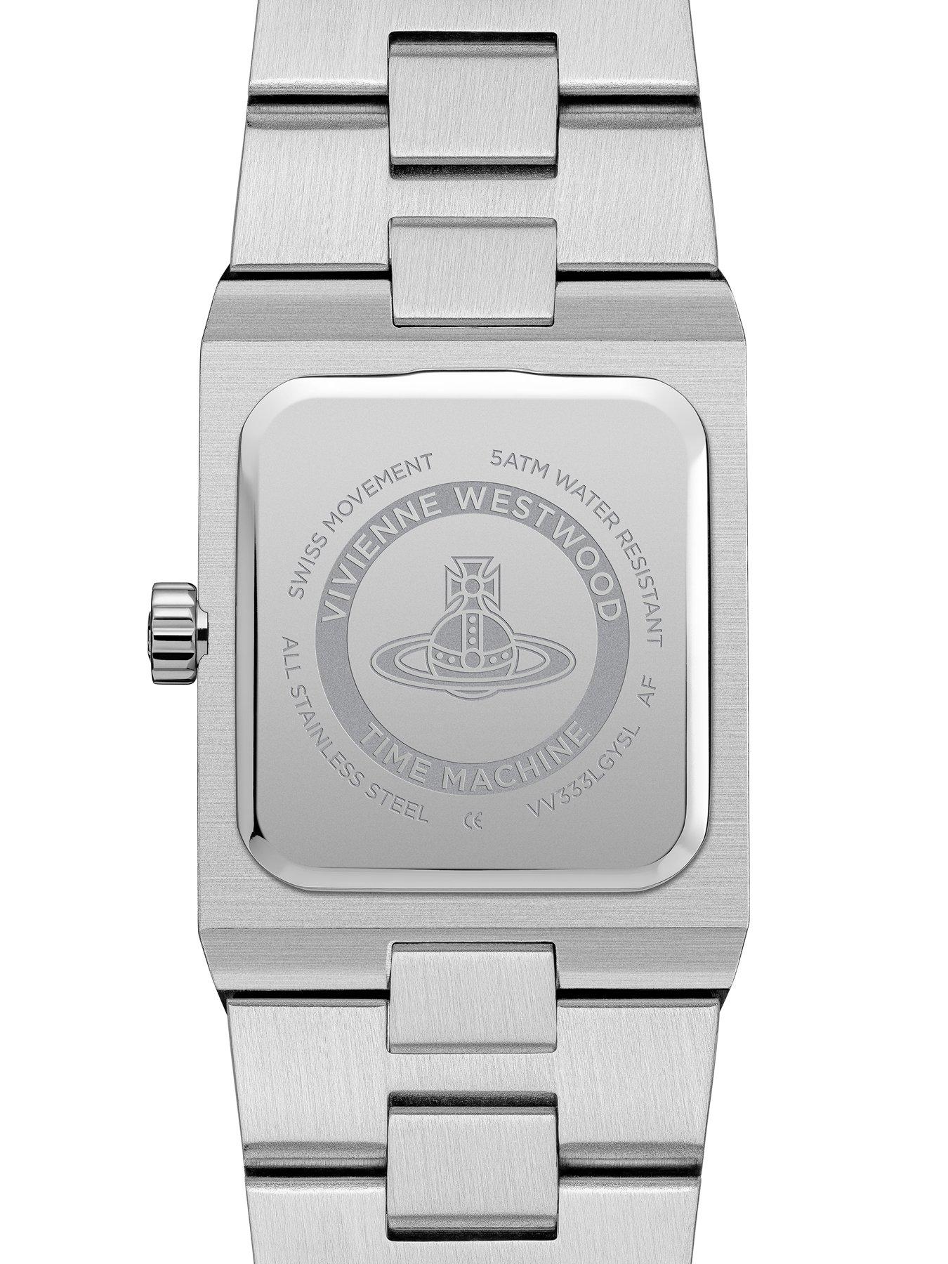 Image 6 of 7 of Vivienne Westwood The Brunswick Ladies Quartz Watch Light Grey Dial Silver Stainless Steel Case and Bracelet