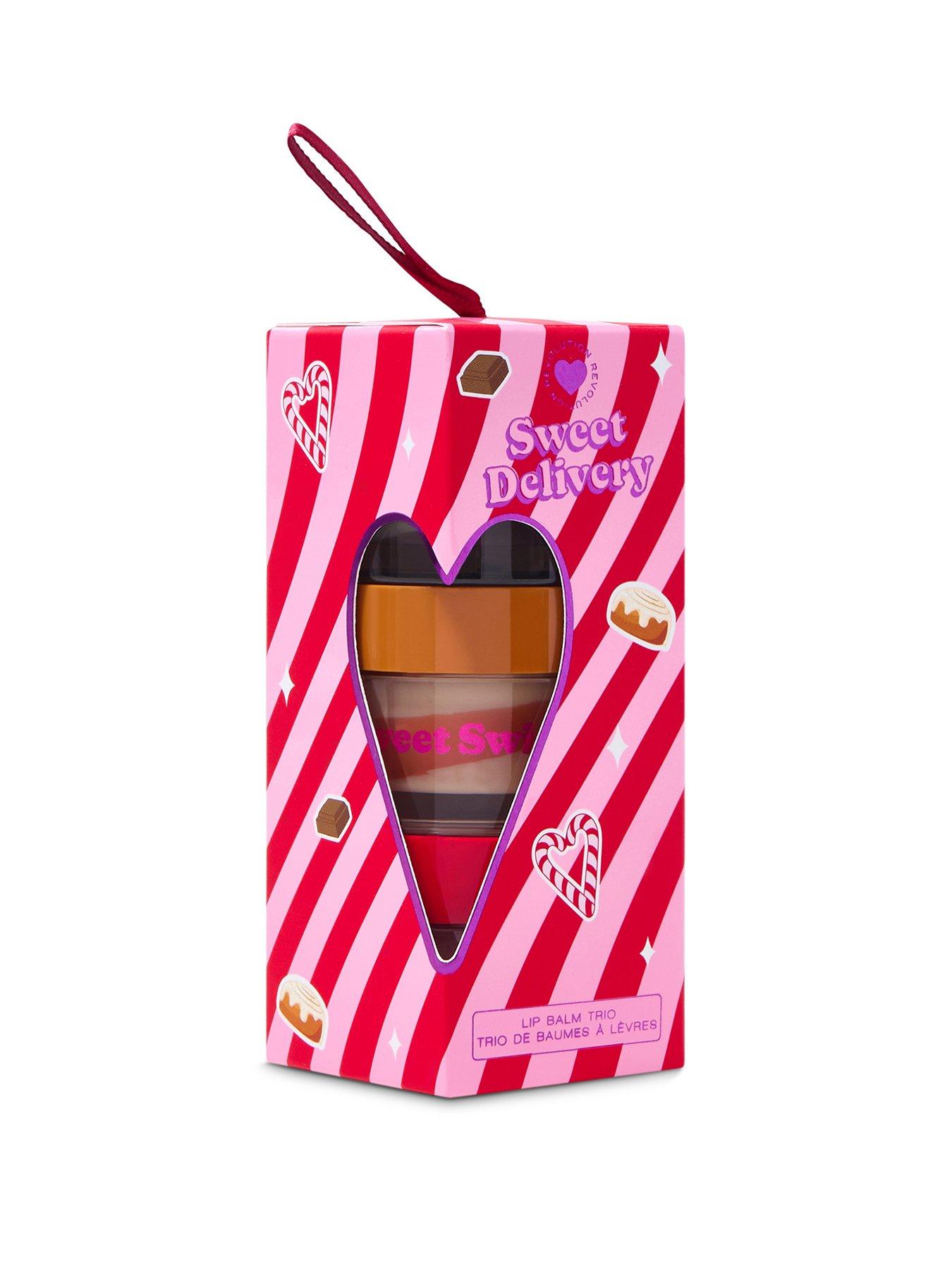  image of revolution-beauty-london-i-heart-revolution-sweet-delivery-lip-balm-trio