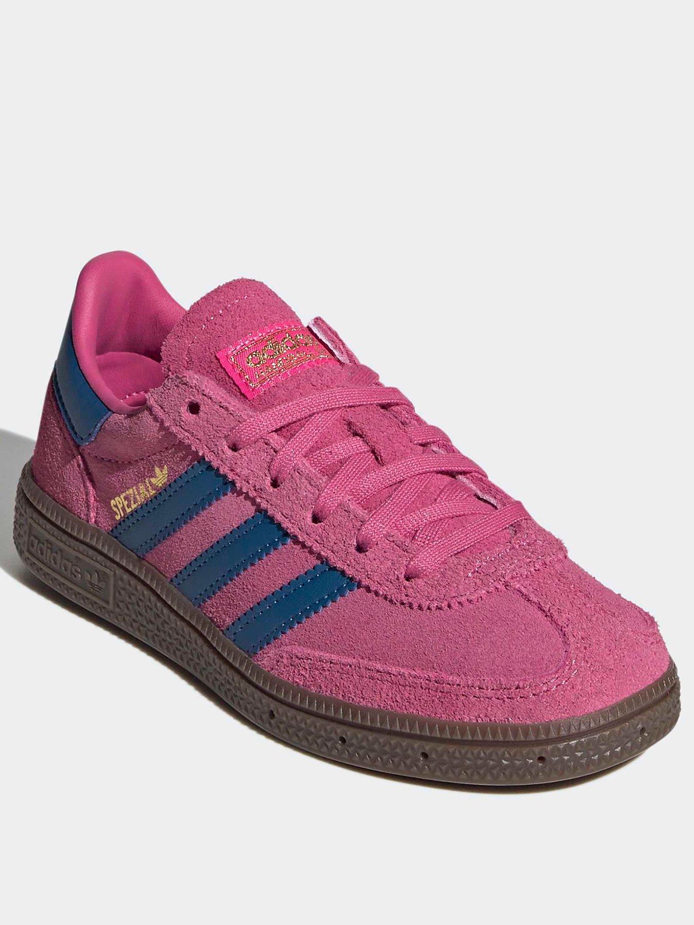 Image 2 of 7 of adidas Originals Kids Handball Spezials Trainers - Pink/blue