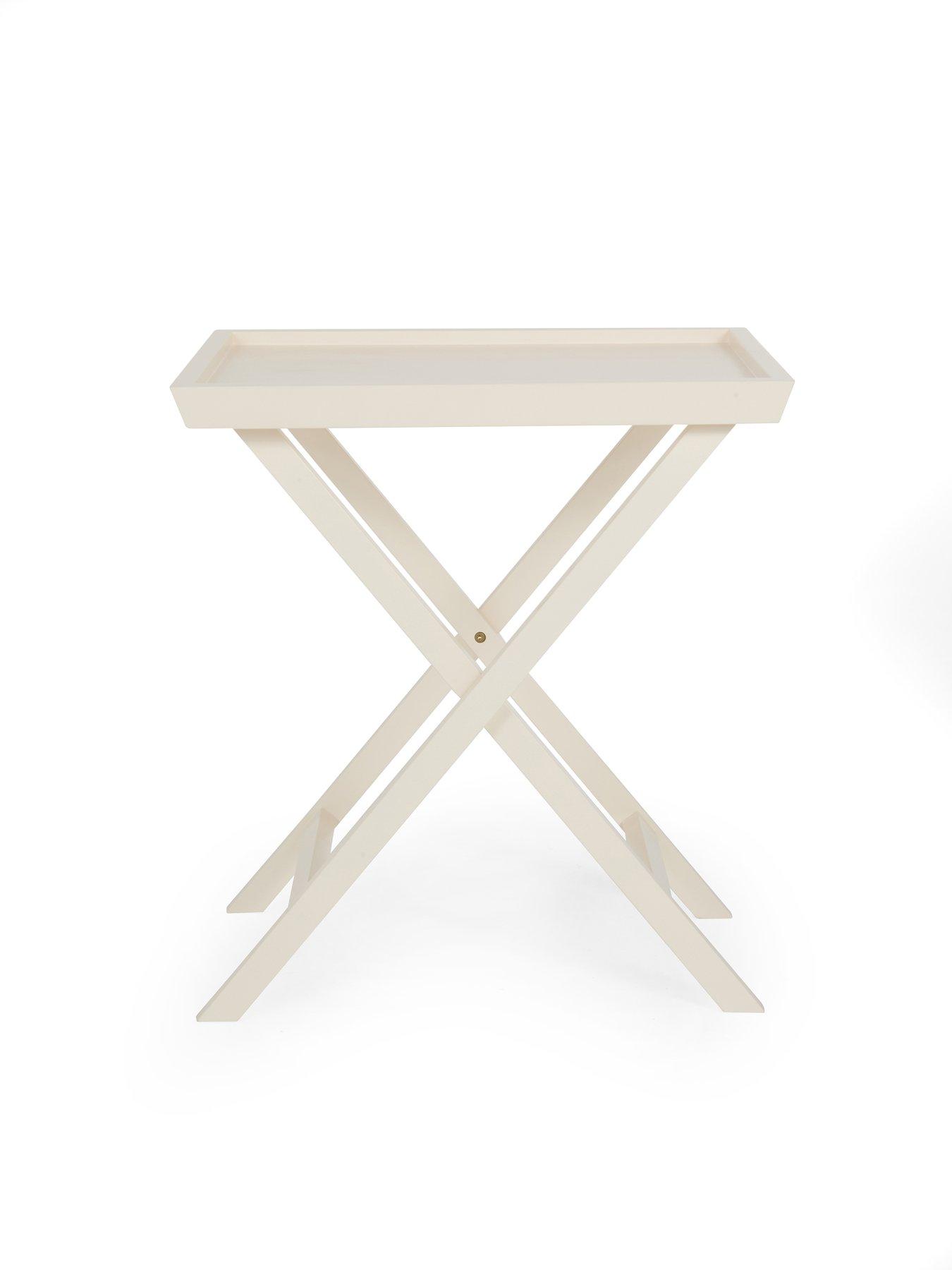 Image 3 of 7 of The Very Collection Larkin Folding Tray Table - FSC&reg; Certified