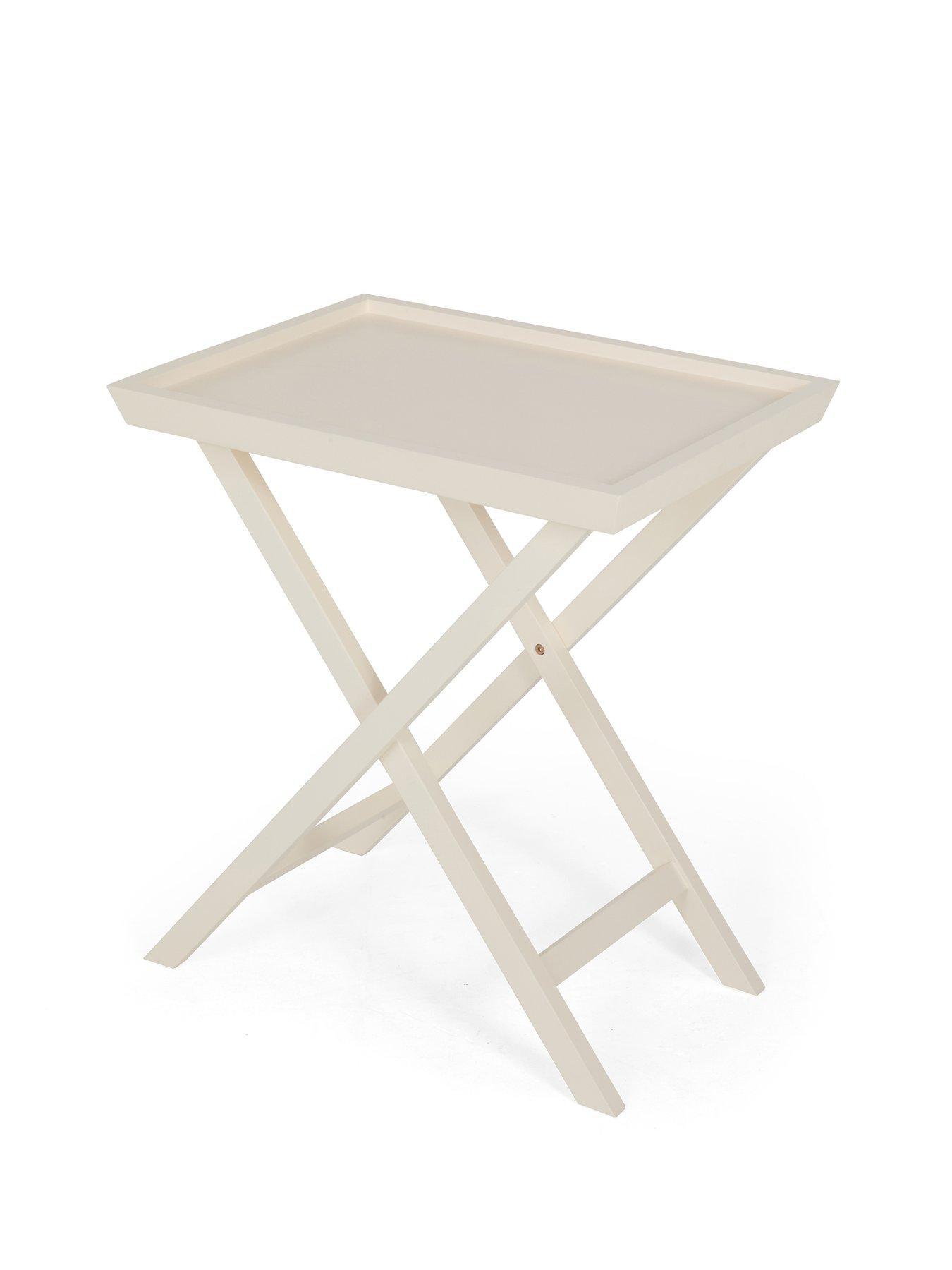 Image 4 of 7 of The Very Collection Larkin Folding Tray Table - FSC&reg; Certified