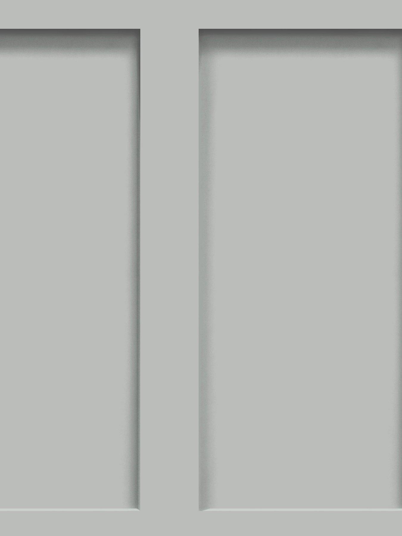  image of the-very-collection-rectangluar-panel-grey-wallpaper