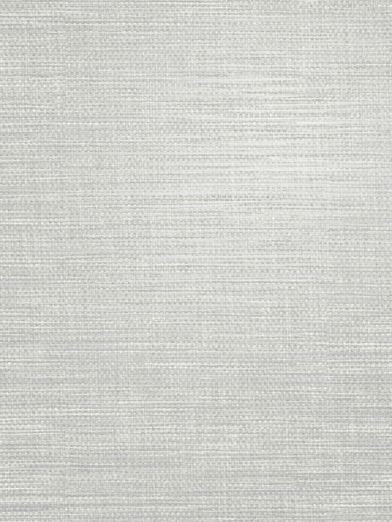  image of the-very-collection-metallic-weave-plain-silver-wallpaper