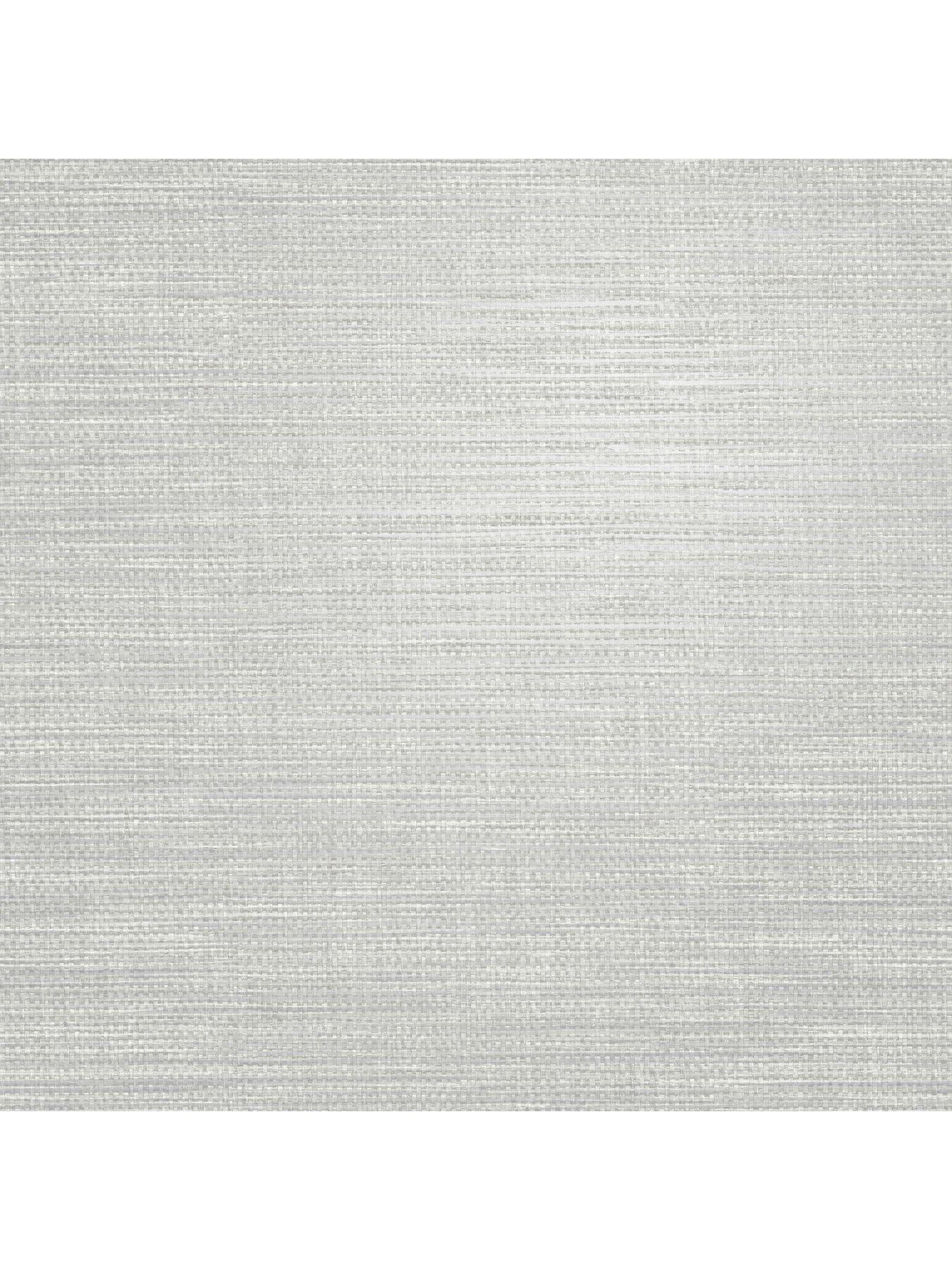  image of the-very-collection-metallic-weave-plain-silver-wallpaper