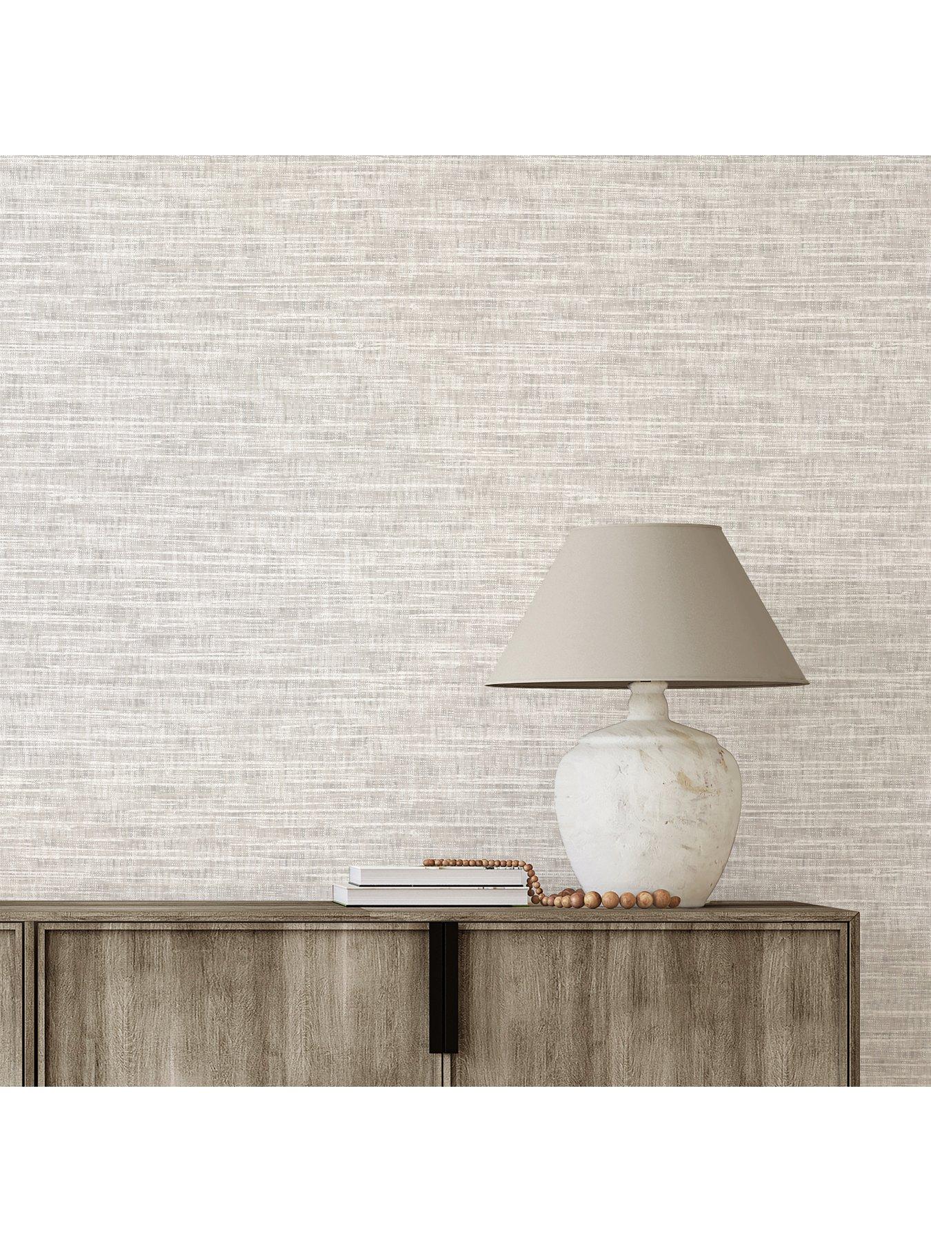 Image 6 of 7 of The Very Collection Global textured plain Natutal Wallpaper