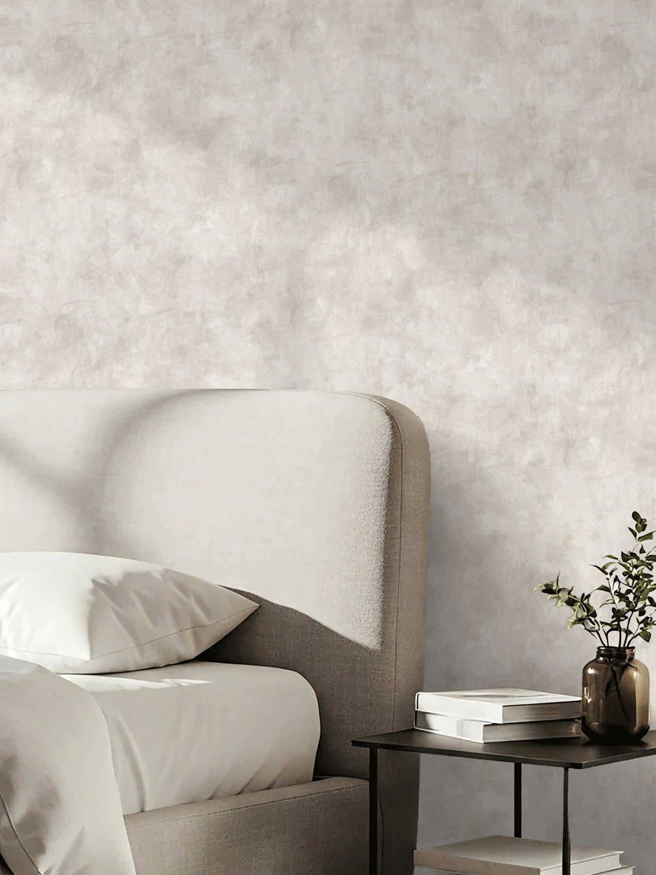  image of the-very-collection-limewash-plaster-natural-wallpaper
