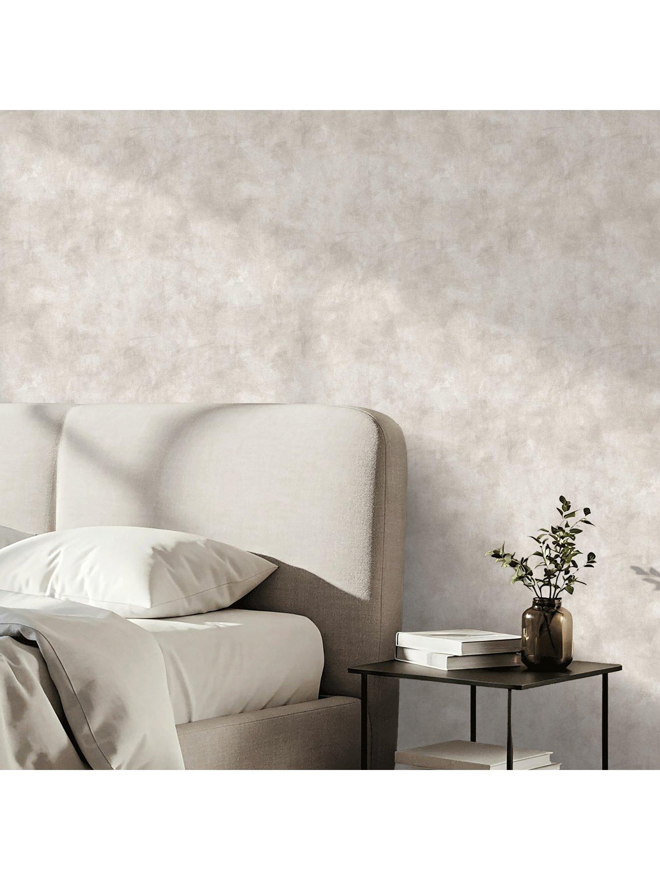  image of the-very-collection-limewash-plaster-natural-wallpaper