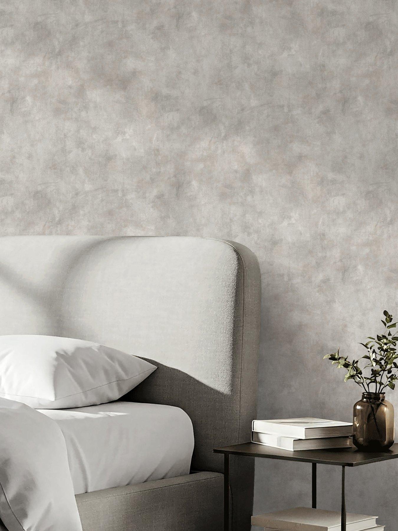  image of the-very-collection-limewash-plaster-stone-wallpaper