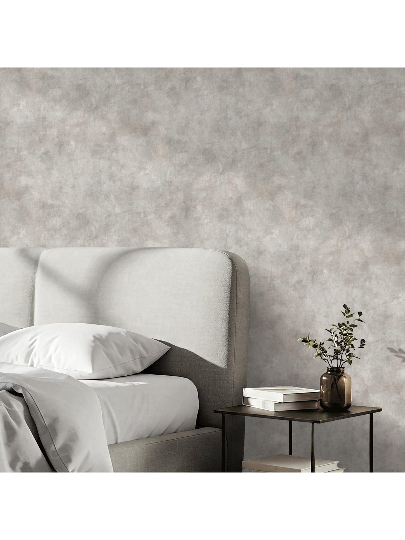  image of the-very-collection-limewash-plaster-stone-wallpaper