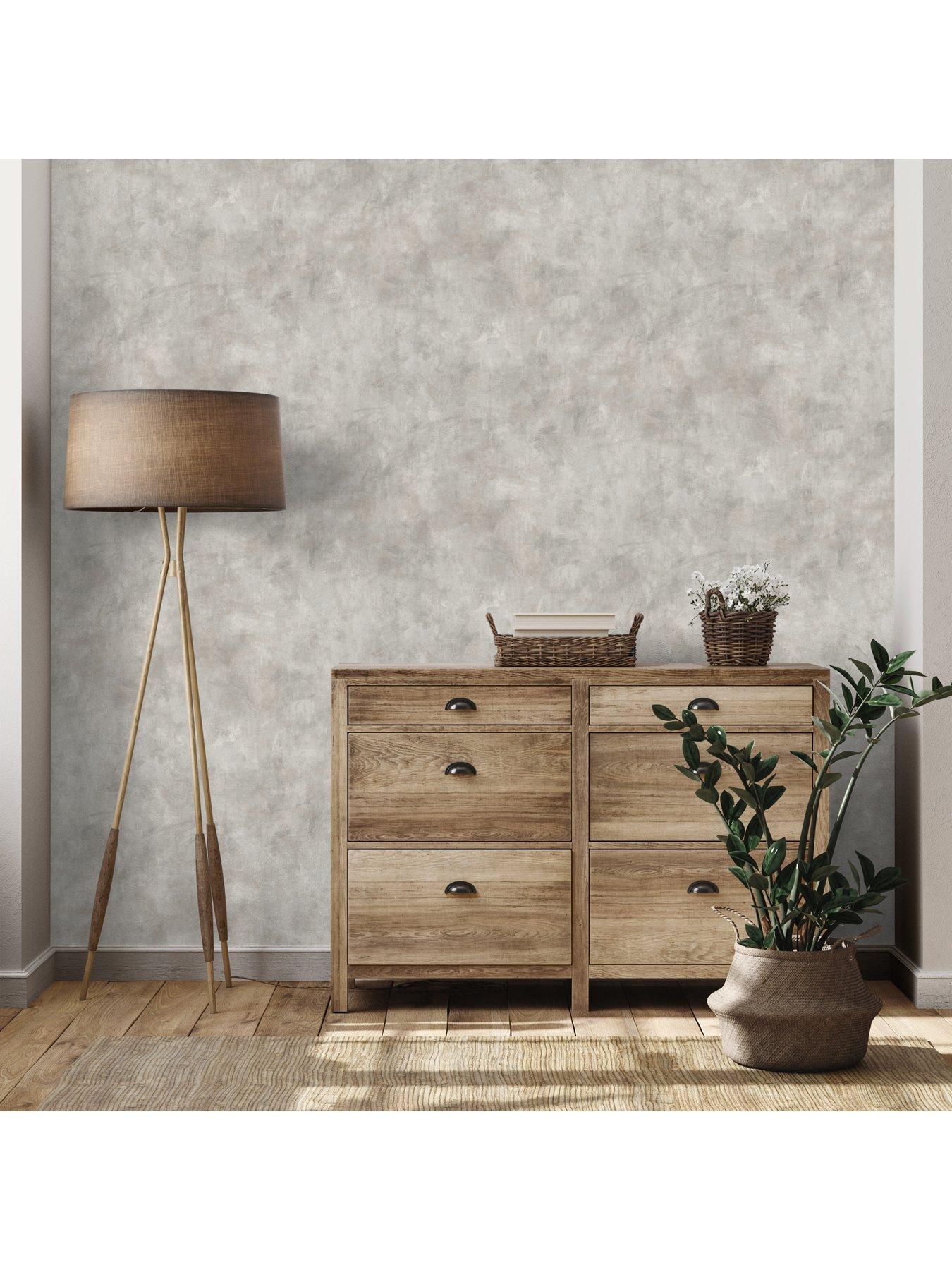  image of the-very-collection-limewash-plaster-stone-wallpaper
