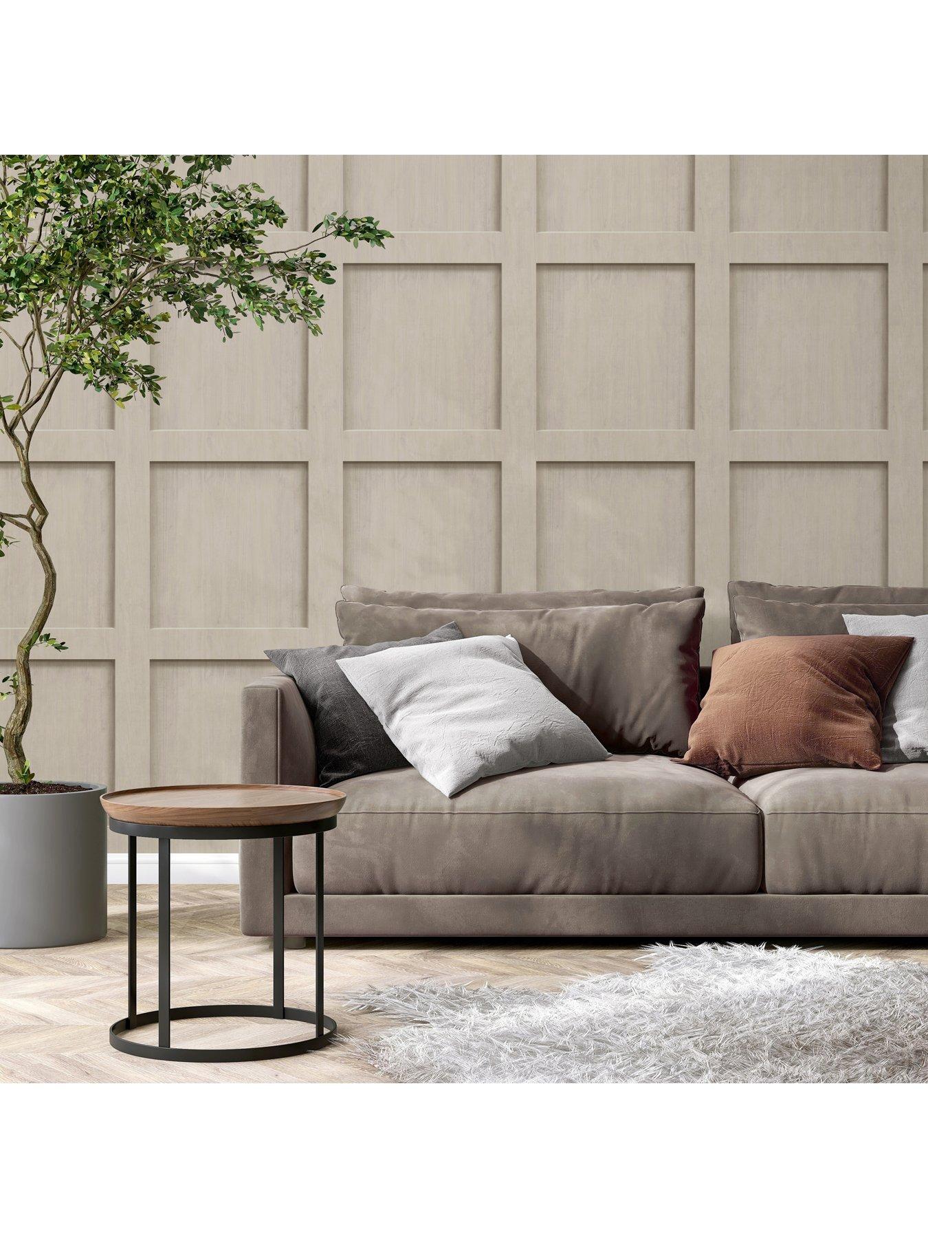  image of the-very-collection-square-panel-natural-wallpaper