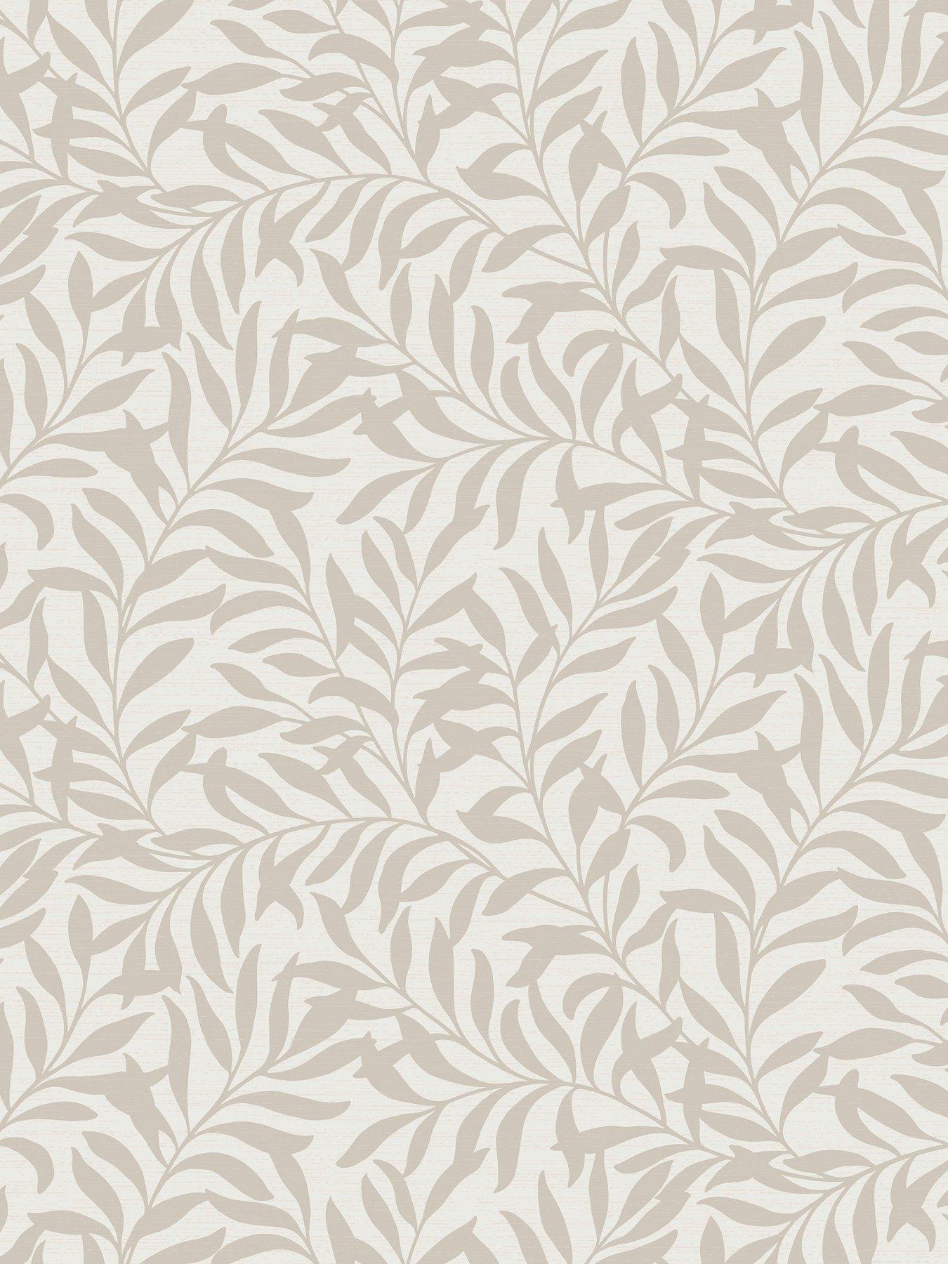  image of the-very-collection-trailing-leaf-natural-wallpaper