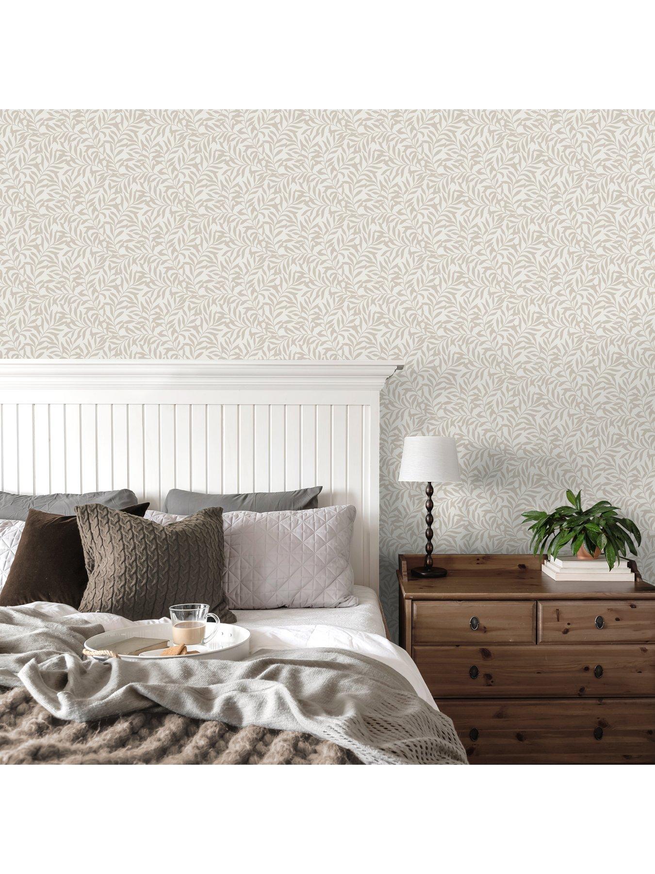  image of the-very-collection-trailing-leaf-natural-wallpaper