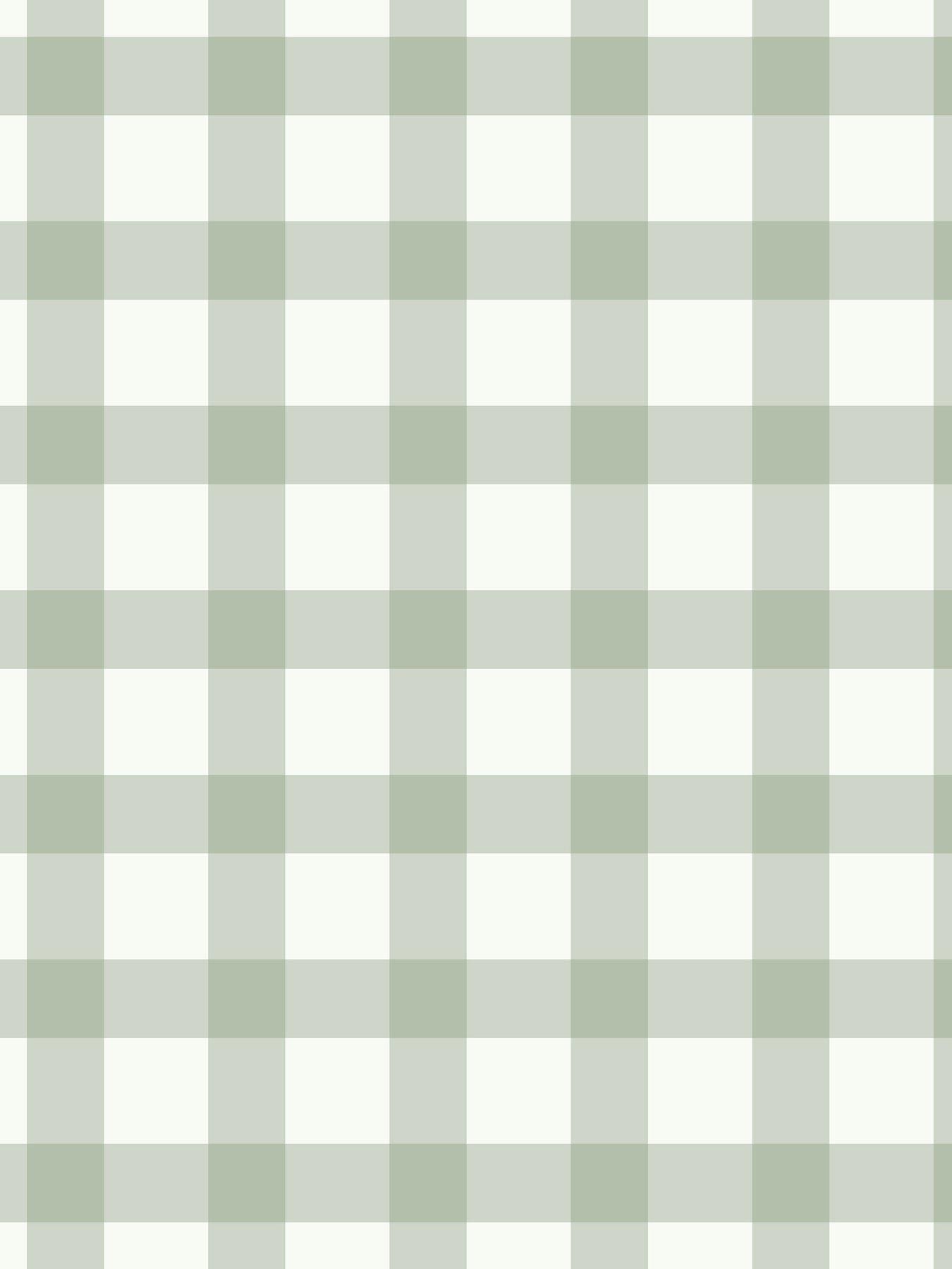  image of the-very-collection-gingham-sage-wallpaper