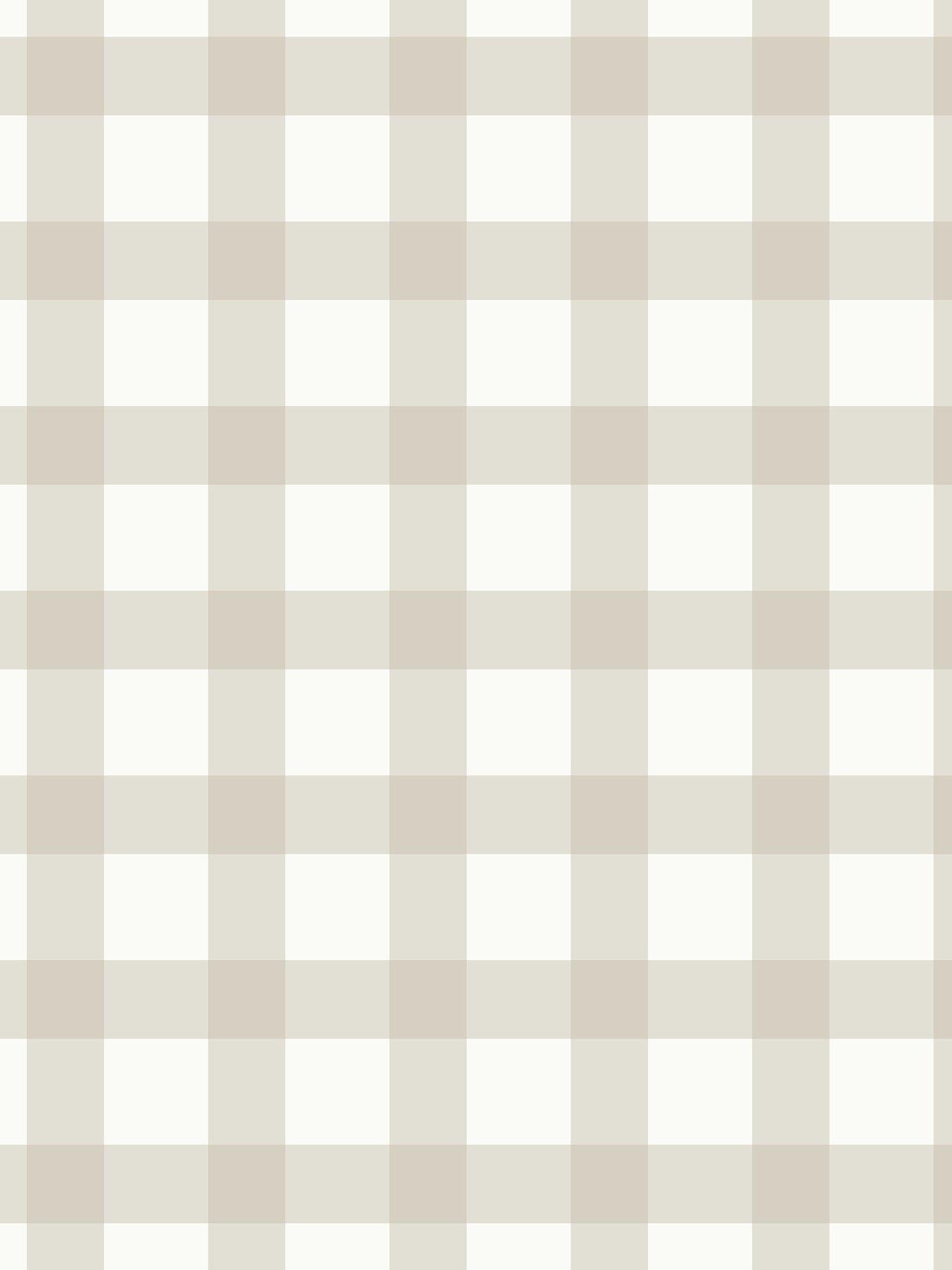  image of the-very-collection-gingham-natural-wallpaper