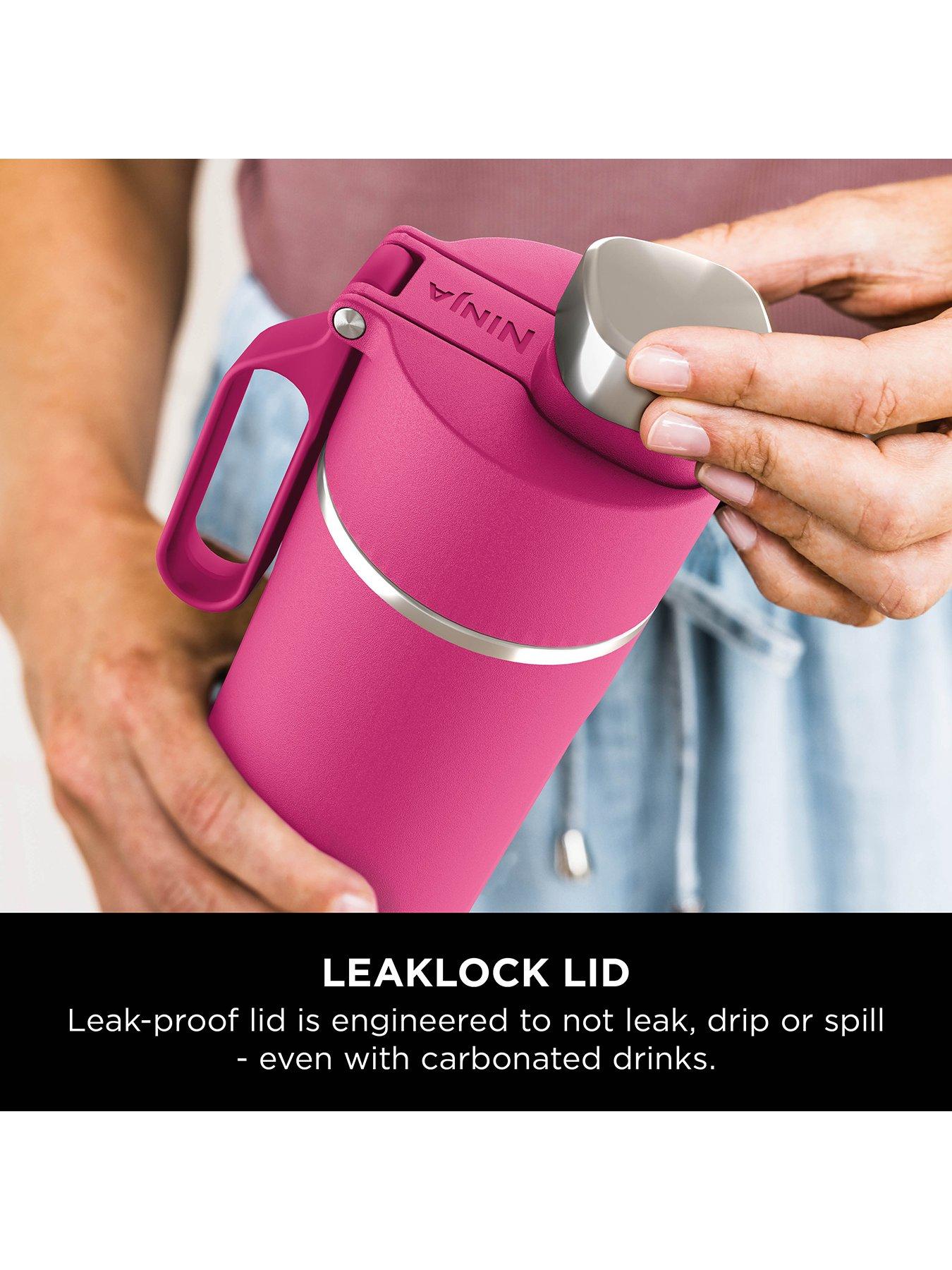 Image 3 of 7 of NINJA Thirsti 700 Ml Travel Bottle - Fuchia Pink