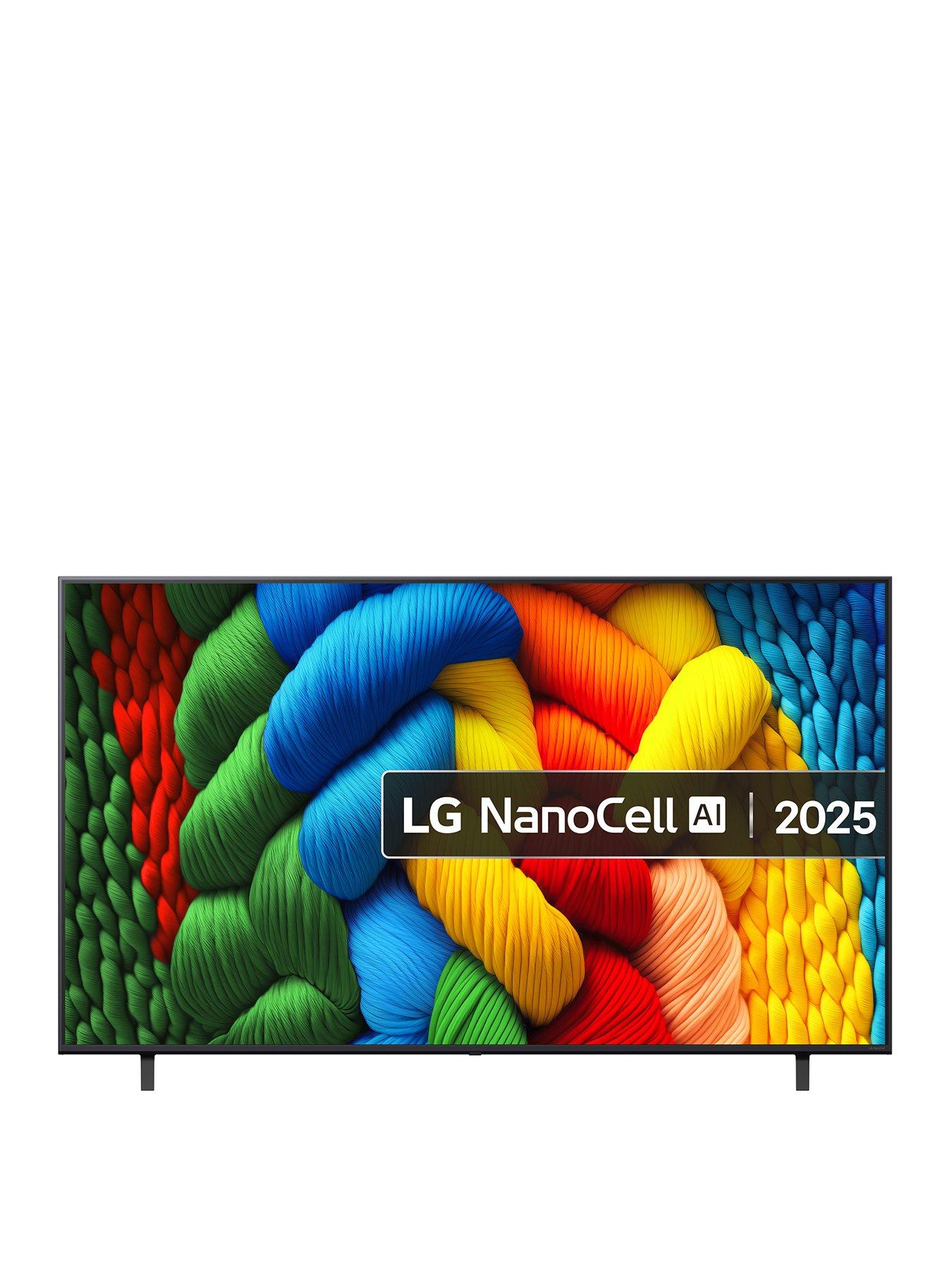 Image 1 of 7 of LG NANO80A 75" NanoCell AI 4K HDR Smart AI TV - 75NANO80A6B.AEK