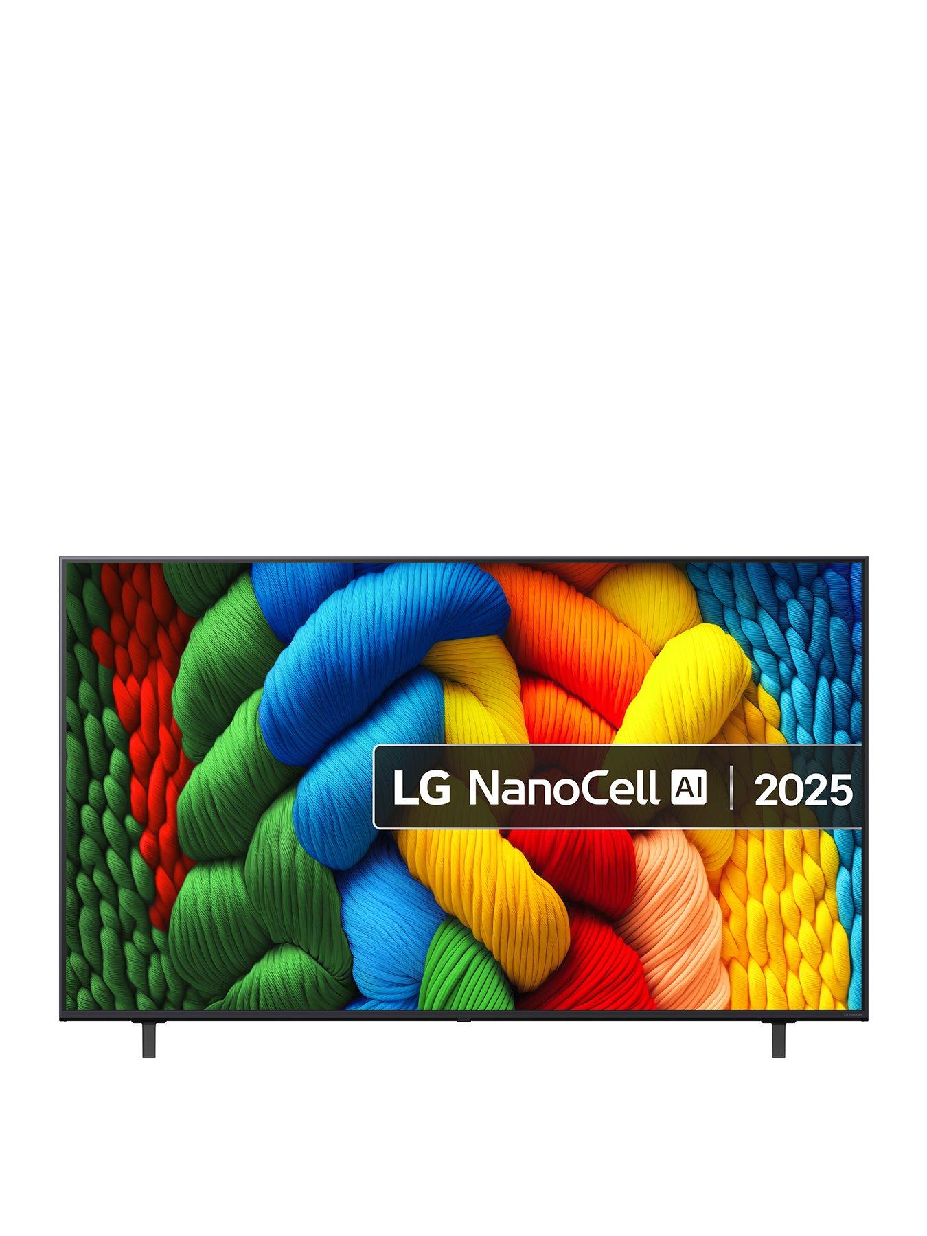 Image 1 of 6 of LG NANO80A 65" NanoCell AI 4K HDR Smart AI TV - 65NANO80A6B.AEK