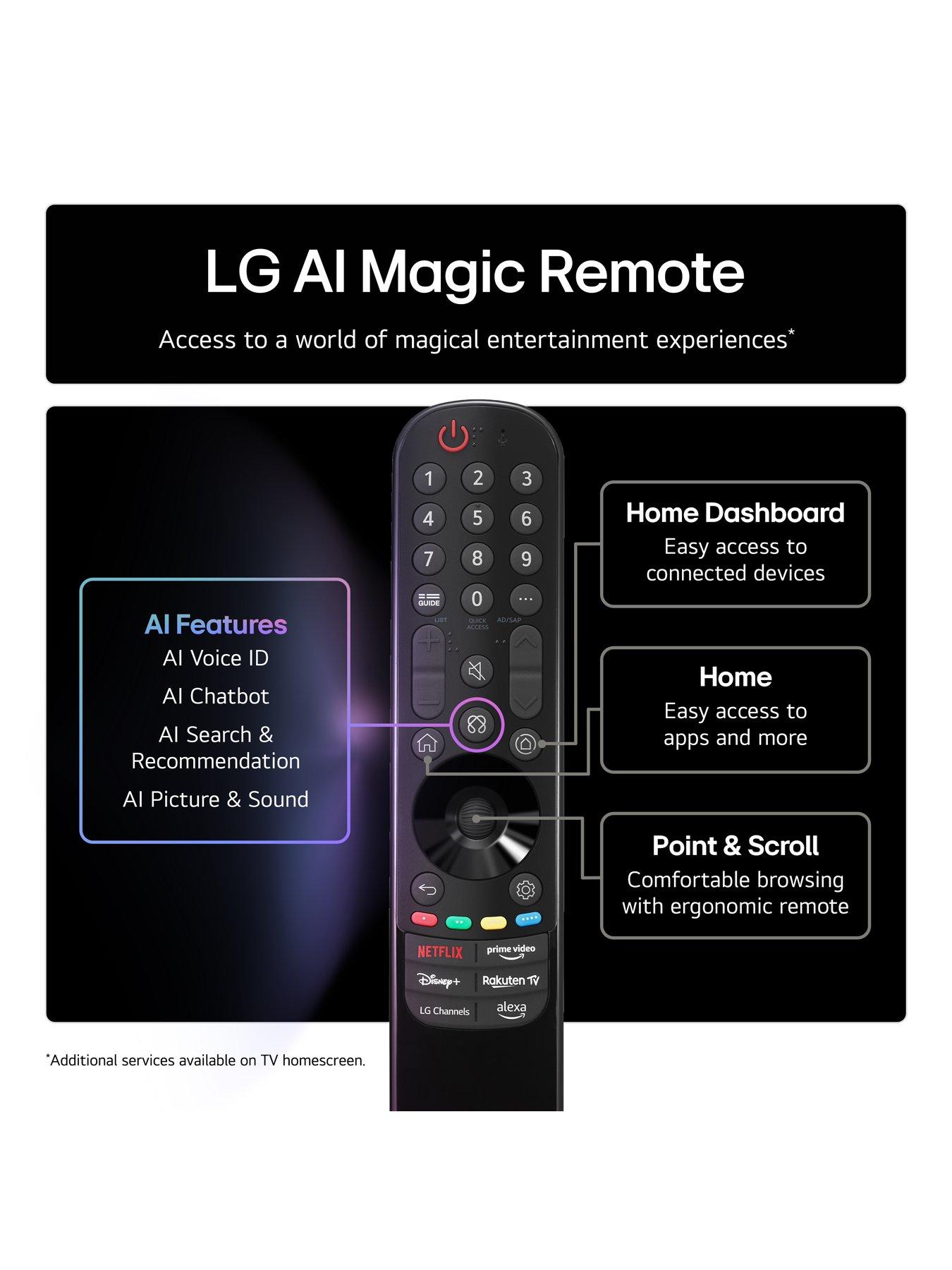 Image 5 of 6 of LG LG QNED70 50" QNED AI 4K HDR Smart AI TV - 50QNED70A6A.AEK