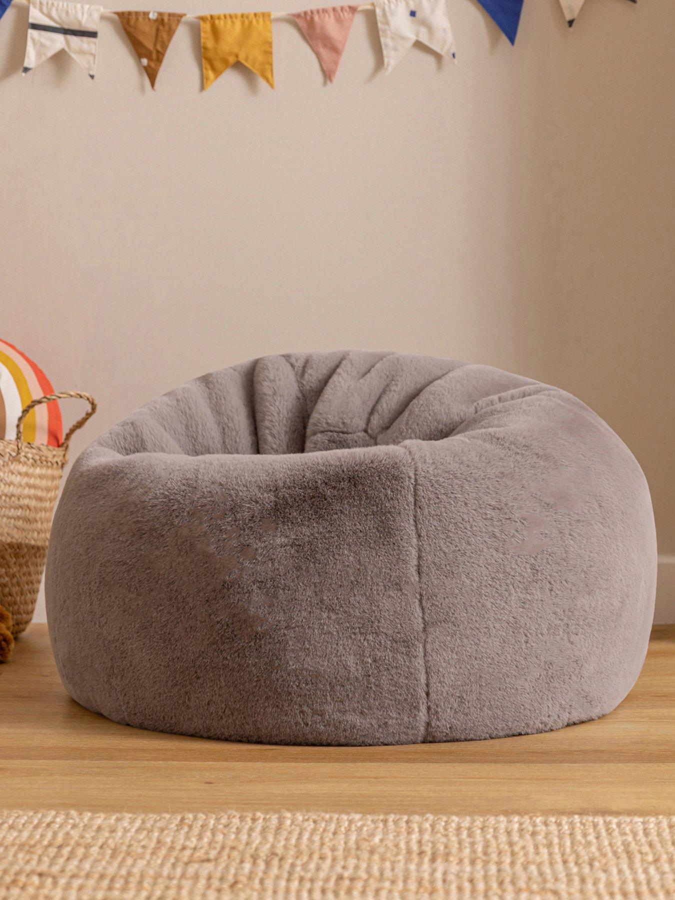 Image 1 of 7 of Icon Beanbags Kids Faux Fur Classic Beanbag