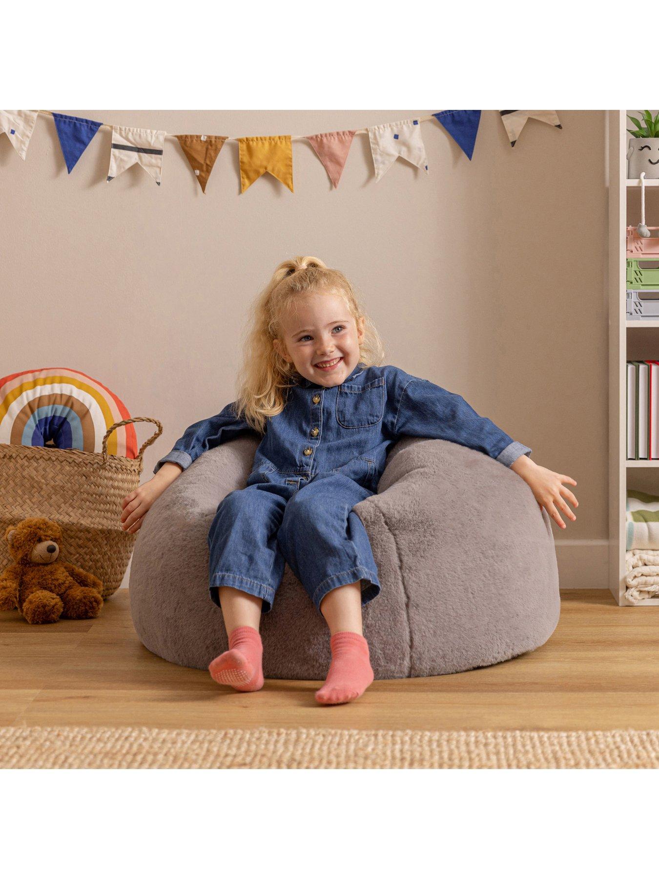 Image 3 of 7 of Icon Beanbags Kids Faux Fur Classic Beanbag