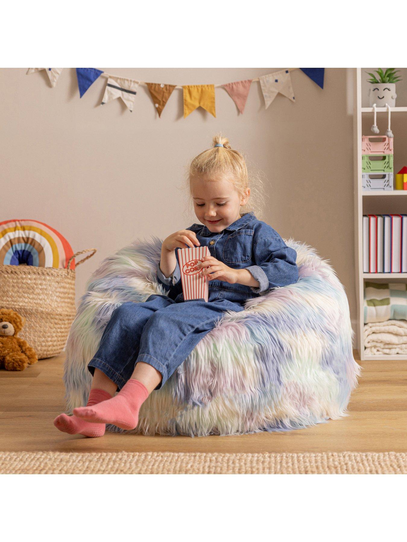 Image 3 of 7 of Icon Beanbags Kids Faux Fur Classic Beanbag