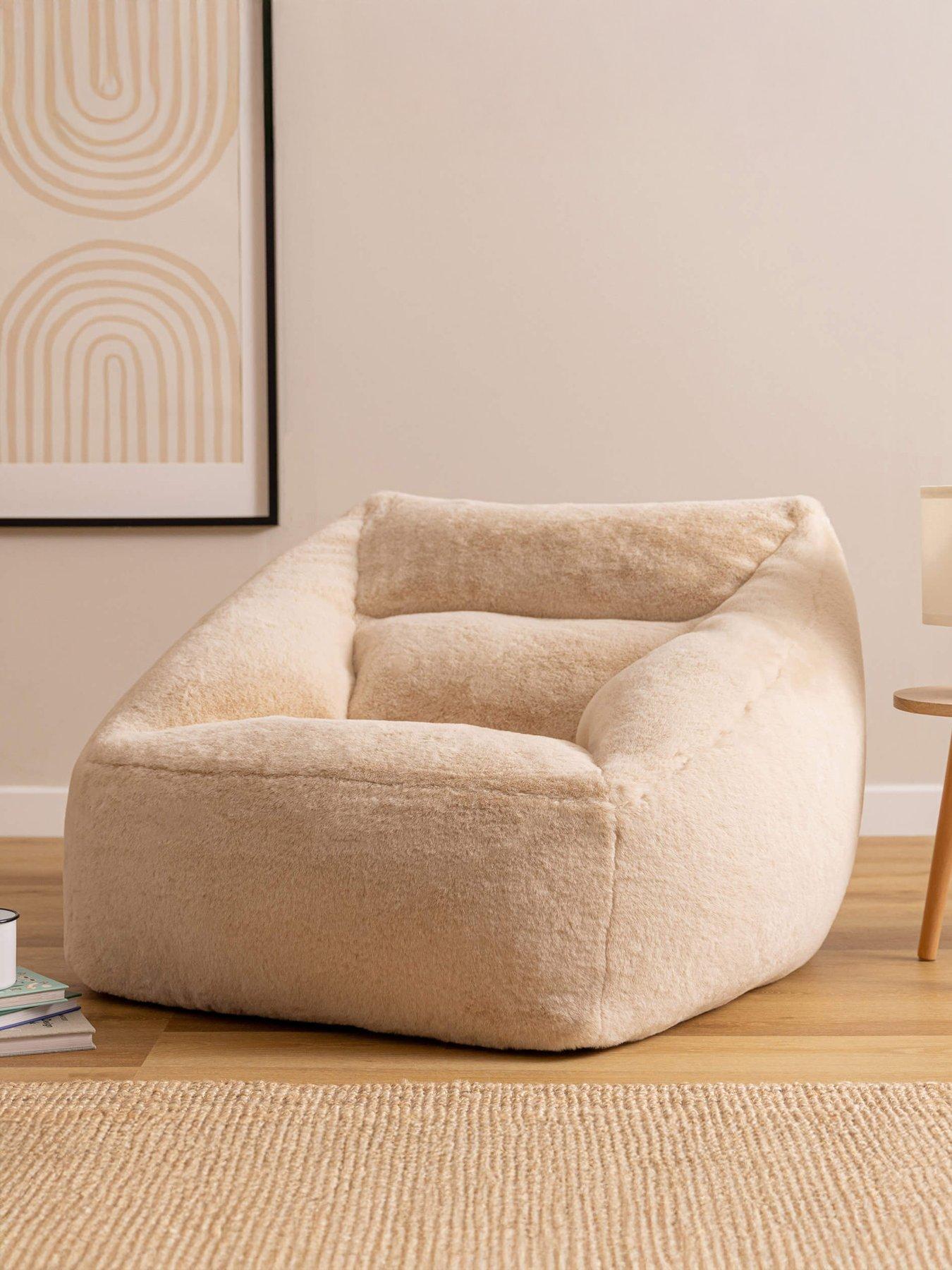 Icon Beanbags Natalia Faux Fur Armchair Beanbag