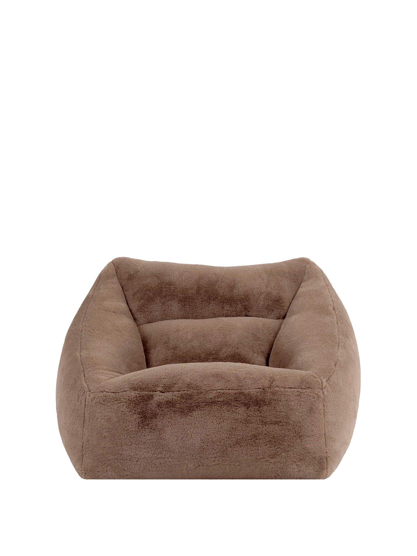 Image 2 of 7 of Icon Beanbags Natalia Faux Fur Armchair Beanbag