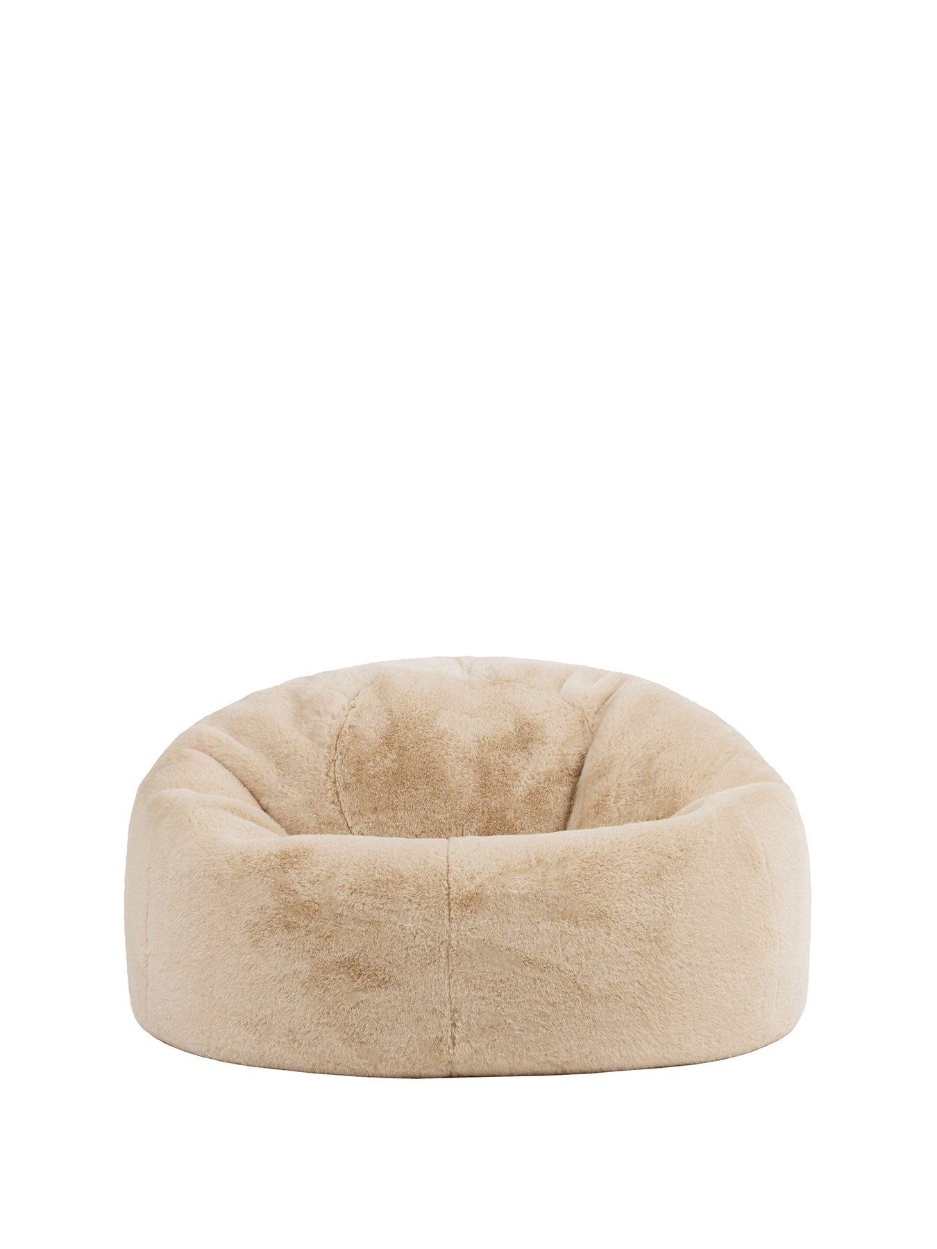 Image 2 of 7 of Icon Beanbags Faux Rabbit Fur Classic Beanbag