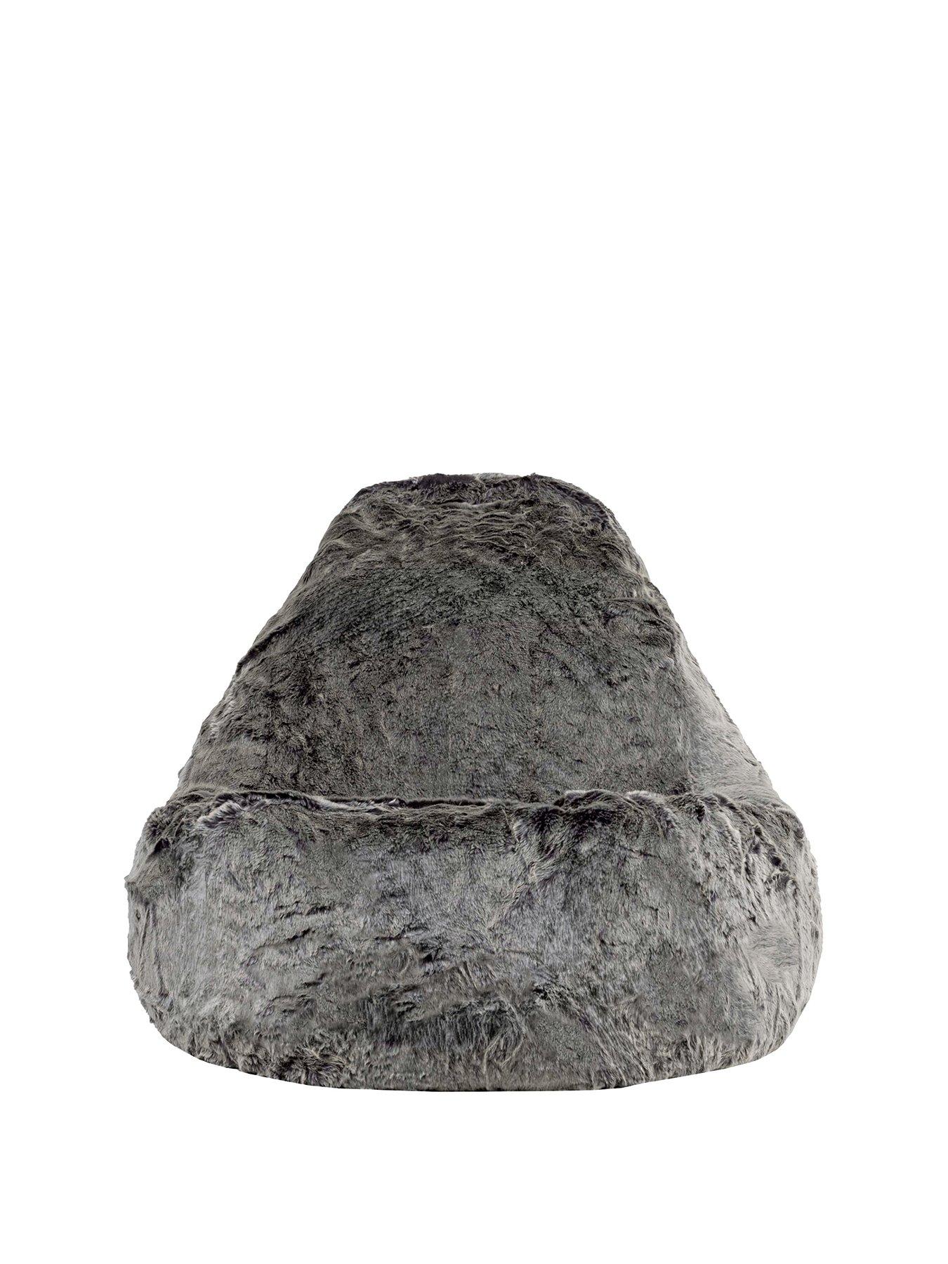 Image 2 of 7 of Icon Beanbags Faux Fur Dream Lounger Bean Bag